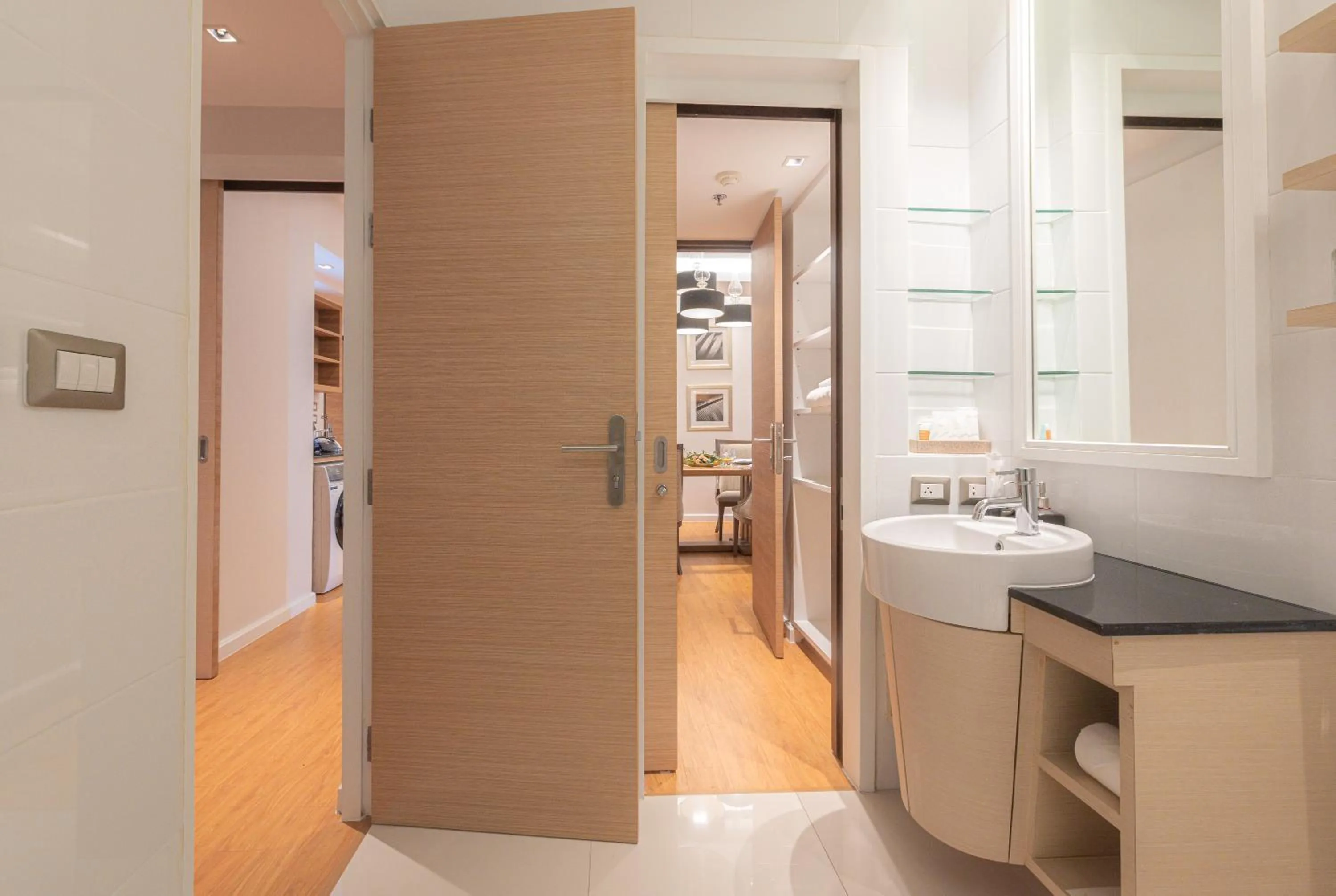 Bathroom in Summit Windmill Golf Suite Hotel at Suvarnabhumi