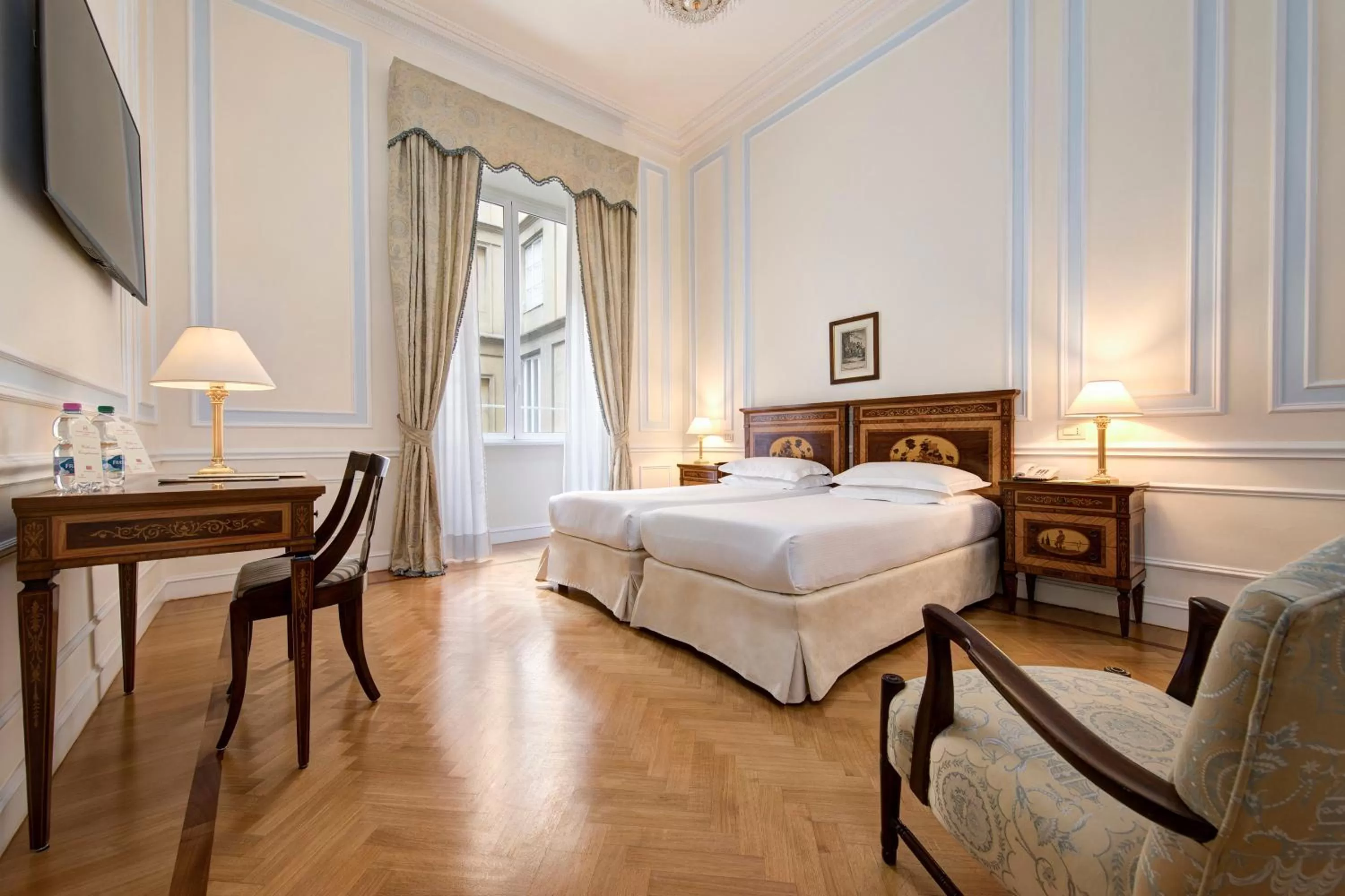 Bedroom, Bed in Hotel Quirinale