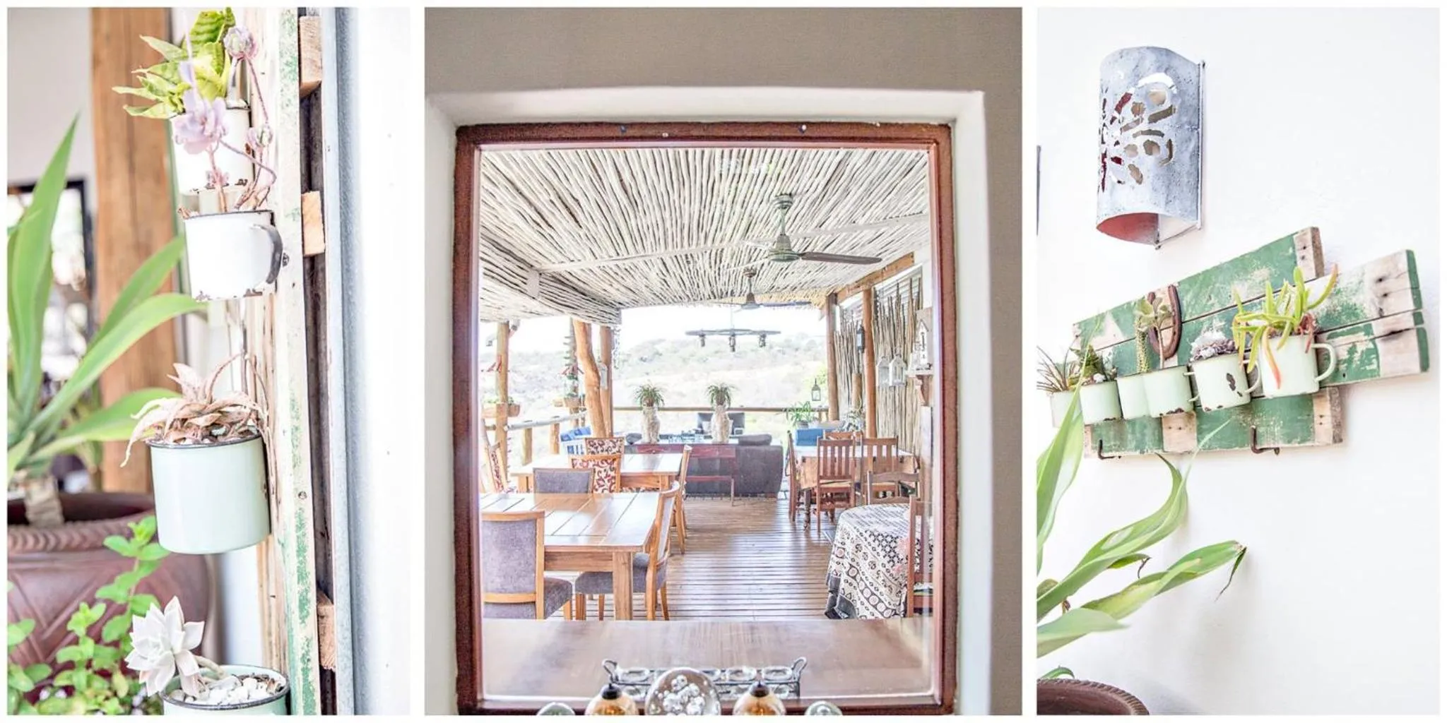 Decorative detail in Utopia in Africa Guest Villa