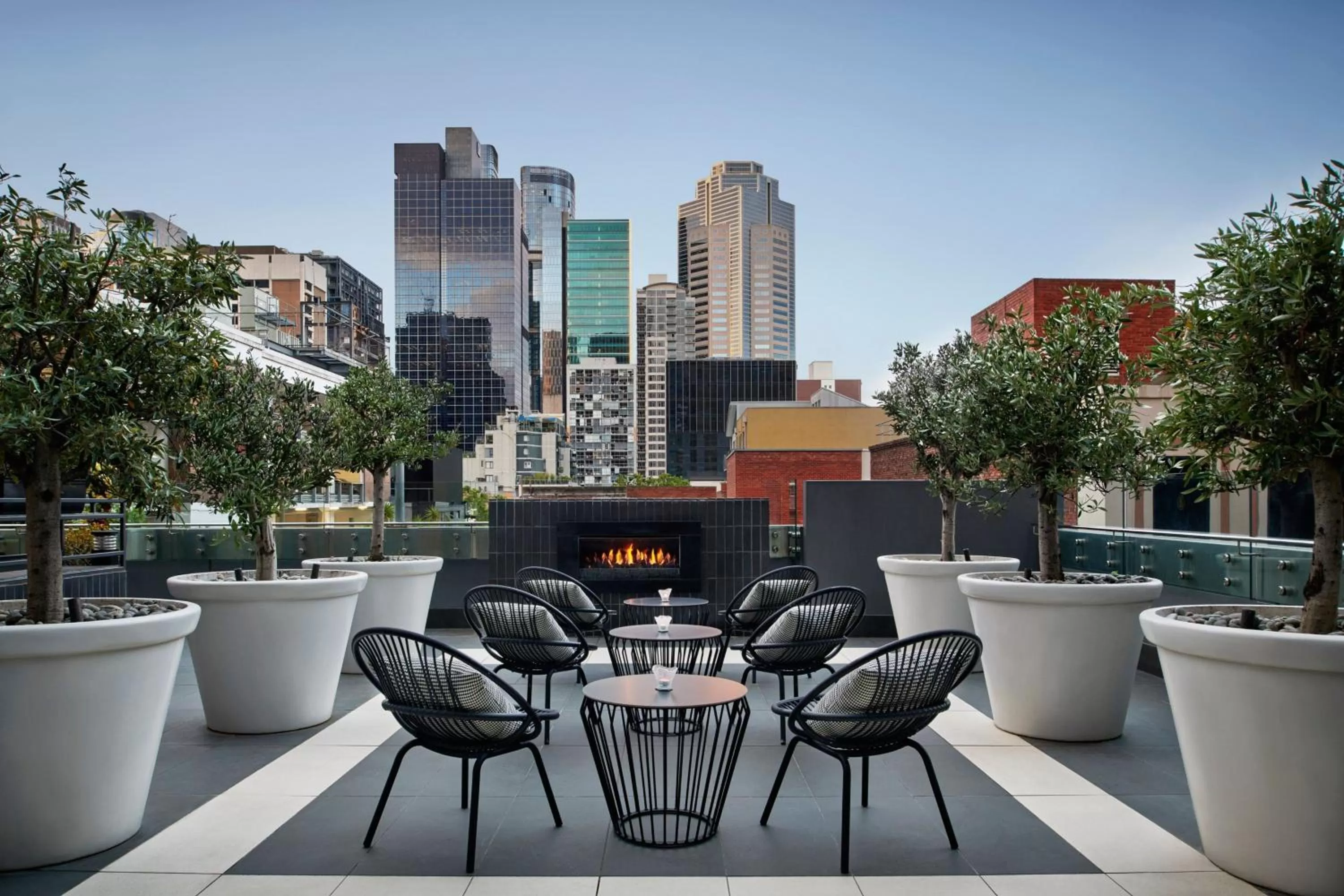 Lounge or bar in Sheraton Melbourne Hotel