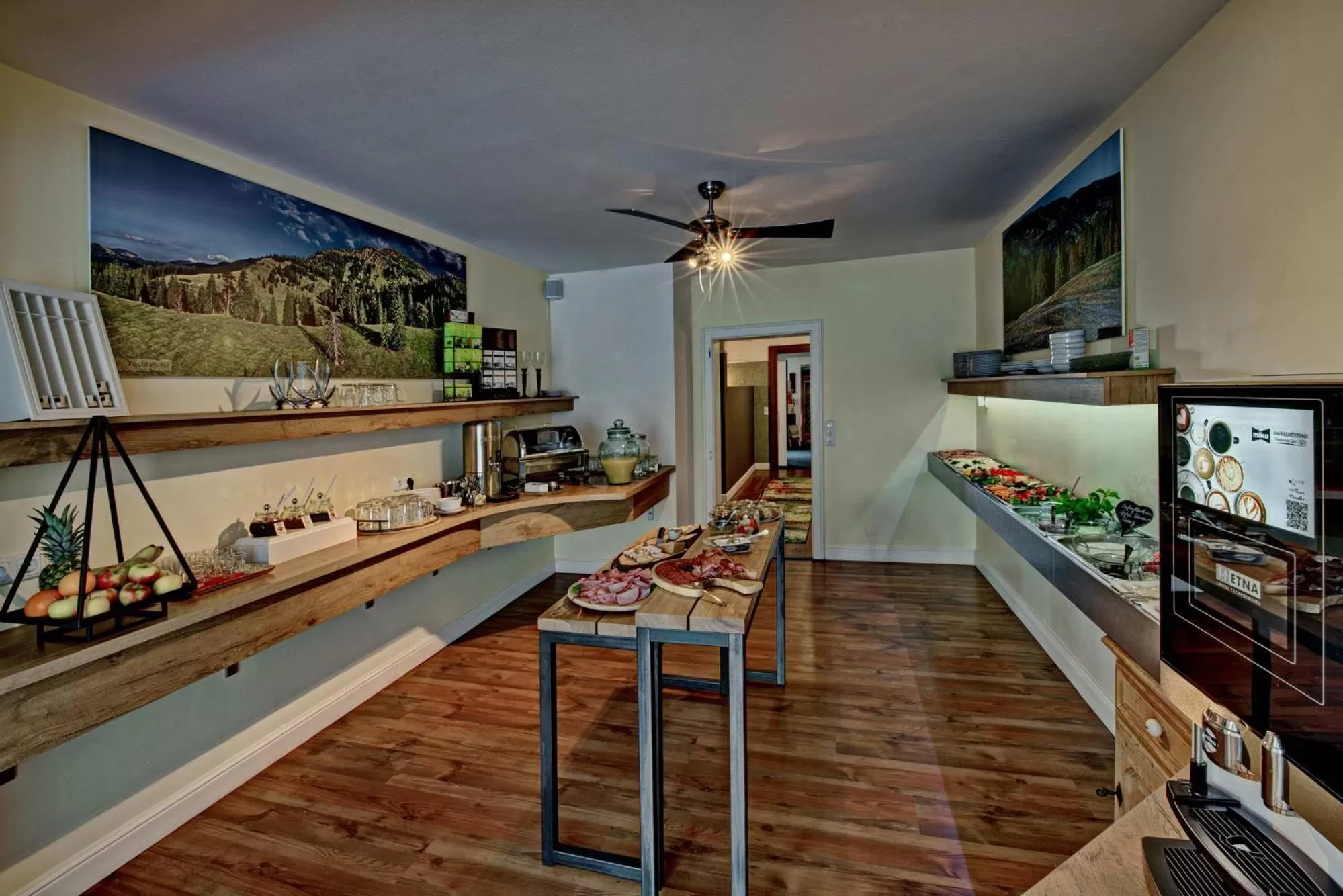 Buffet breakfast in Allgäuer Panoramahotel