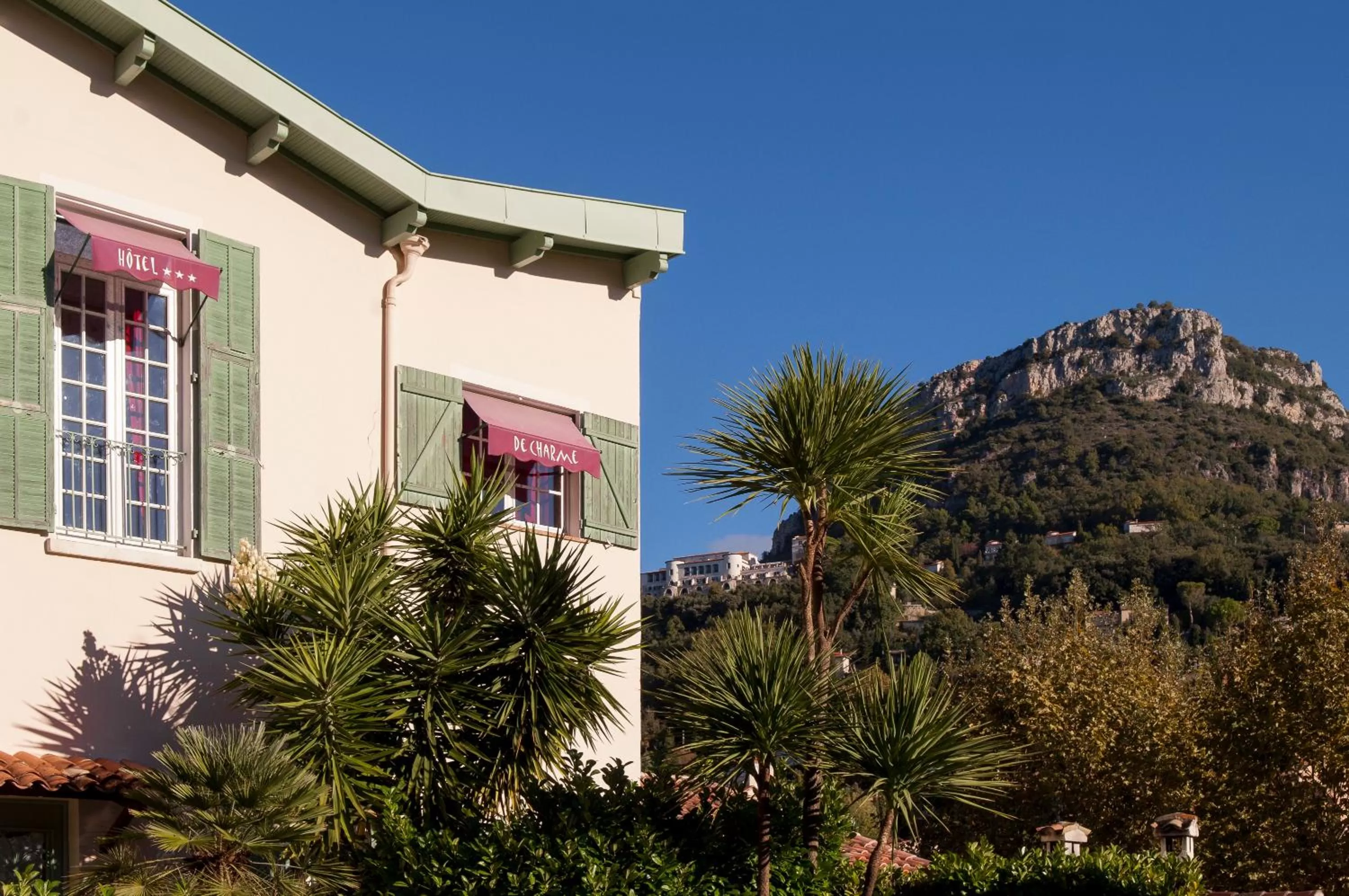 View (from property/room) in La Villa Roseraie , Hôtel Familial OUVERT TOUTE L ANNEE