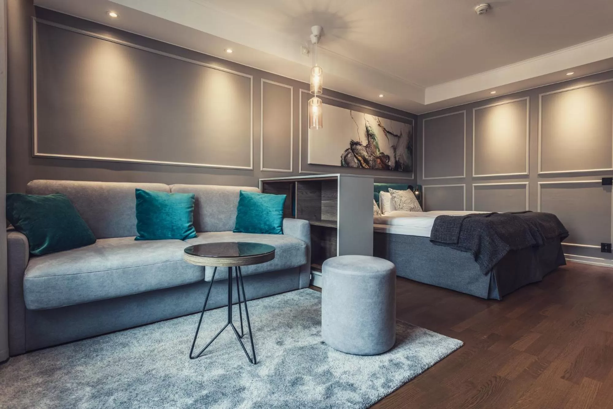 Seating area in Hotel Poseidon