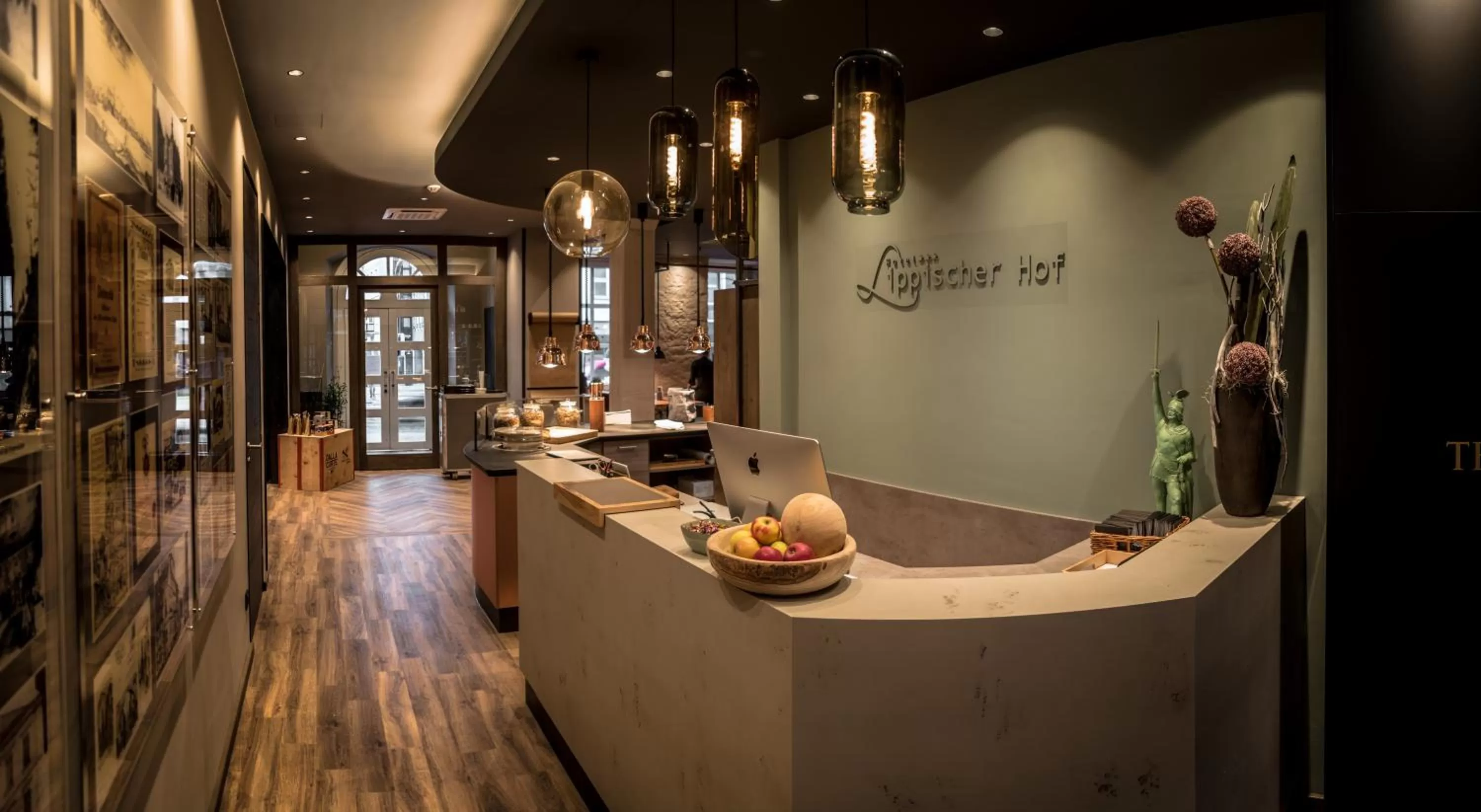 Lobby or reception in Hotel Lippischer Hof