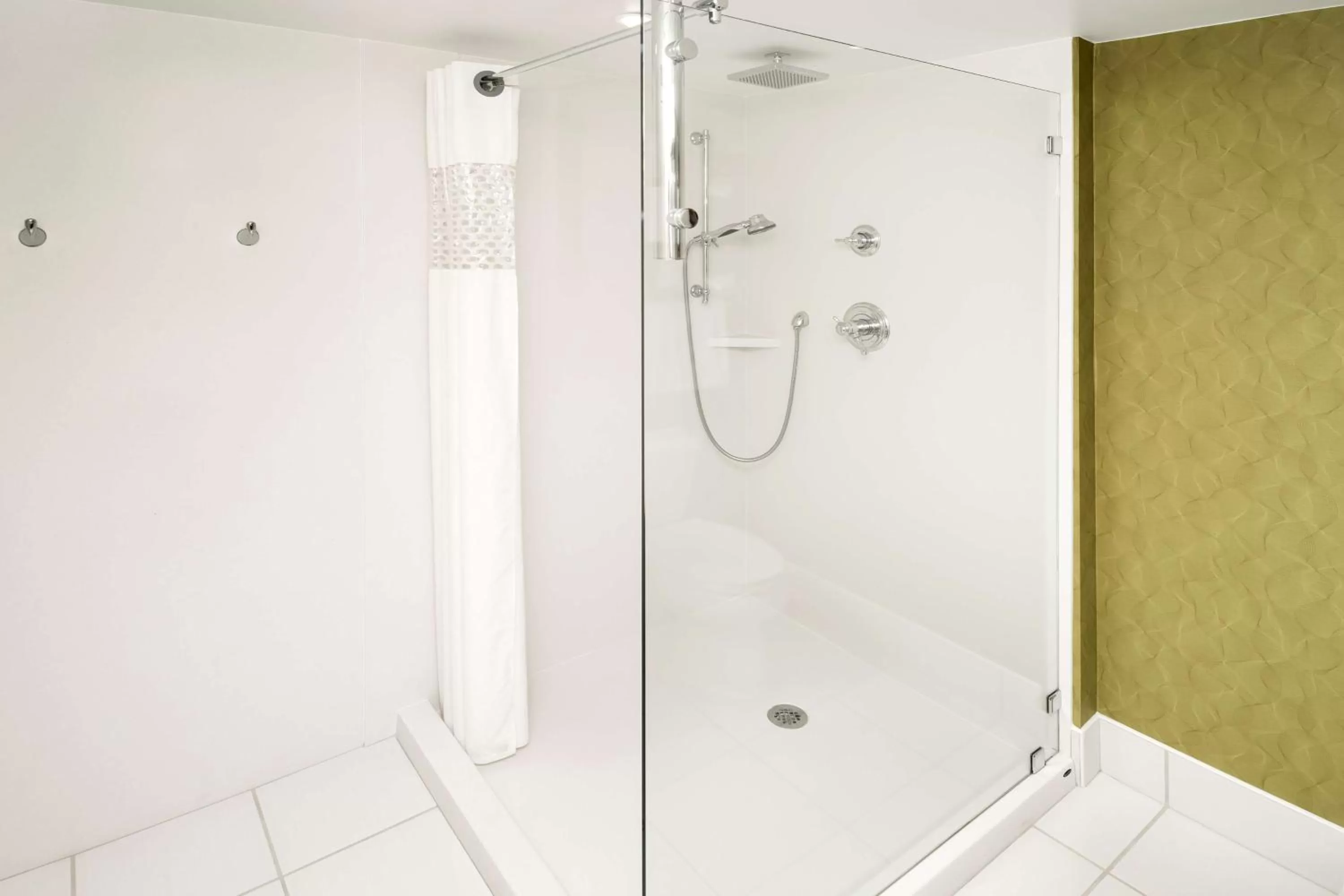 Bathroom in Hampton Inn Winston-Salem Hanes Mall