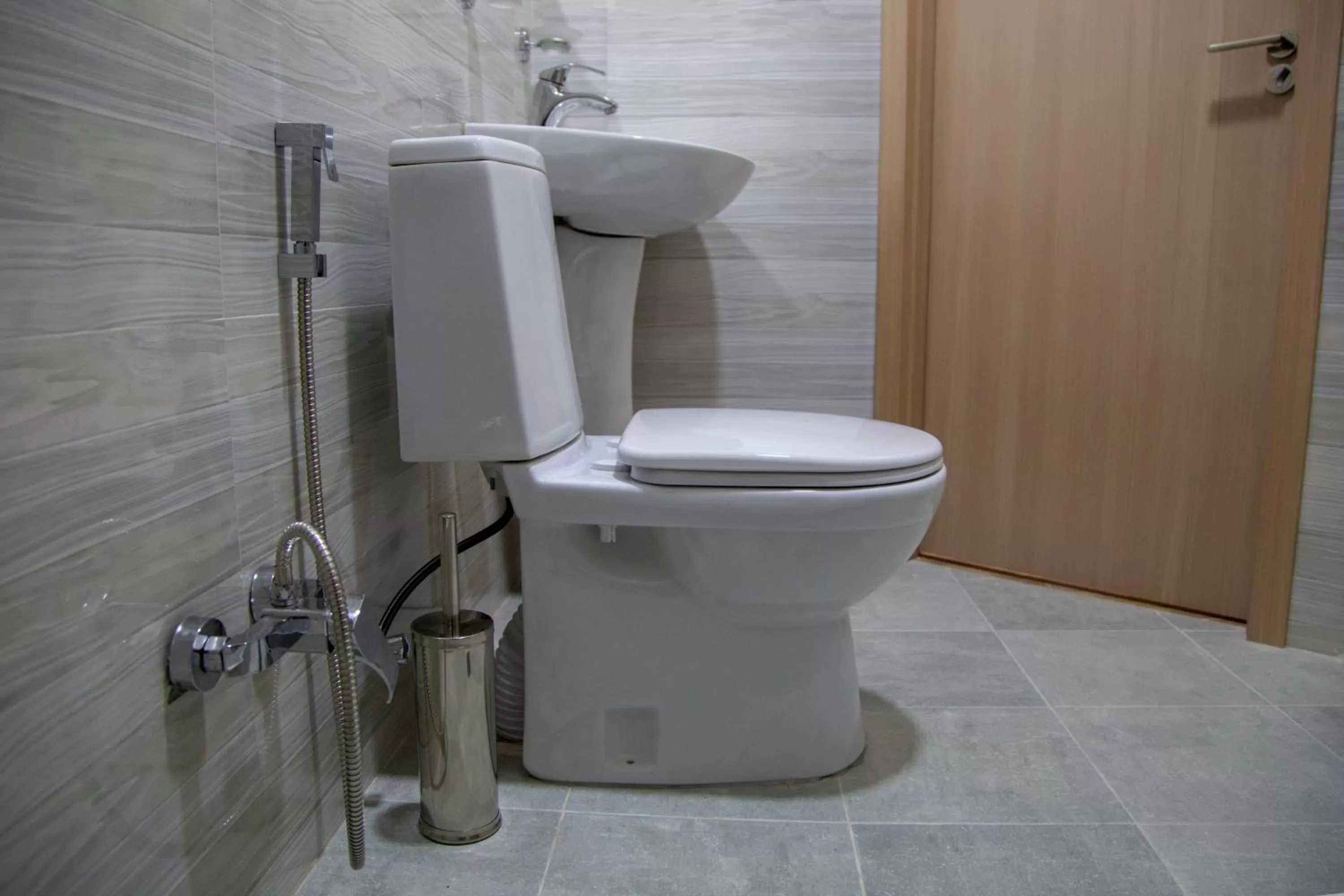 Shower, Bathroom in Family Hotel Triston