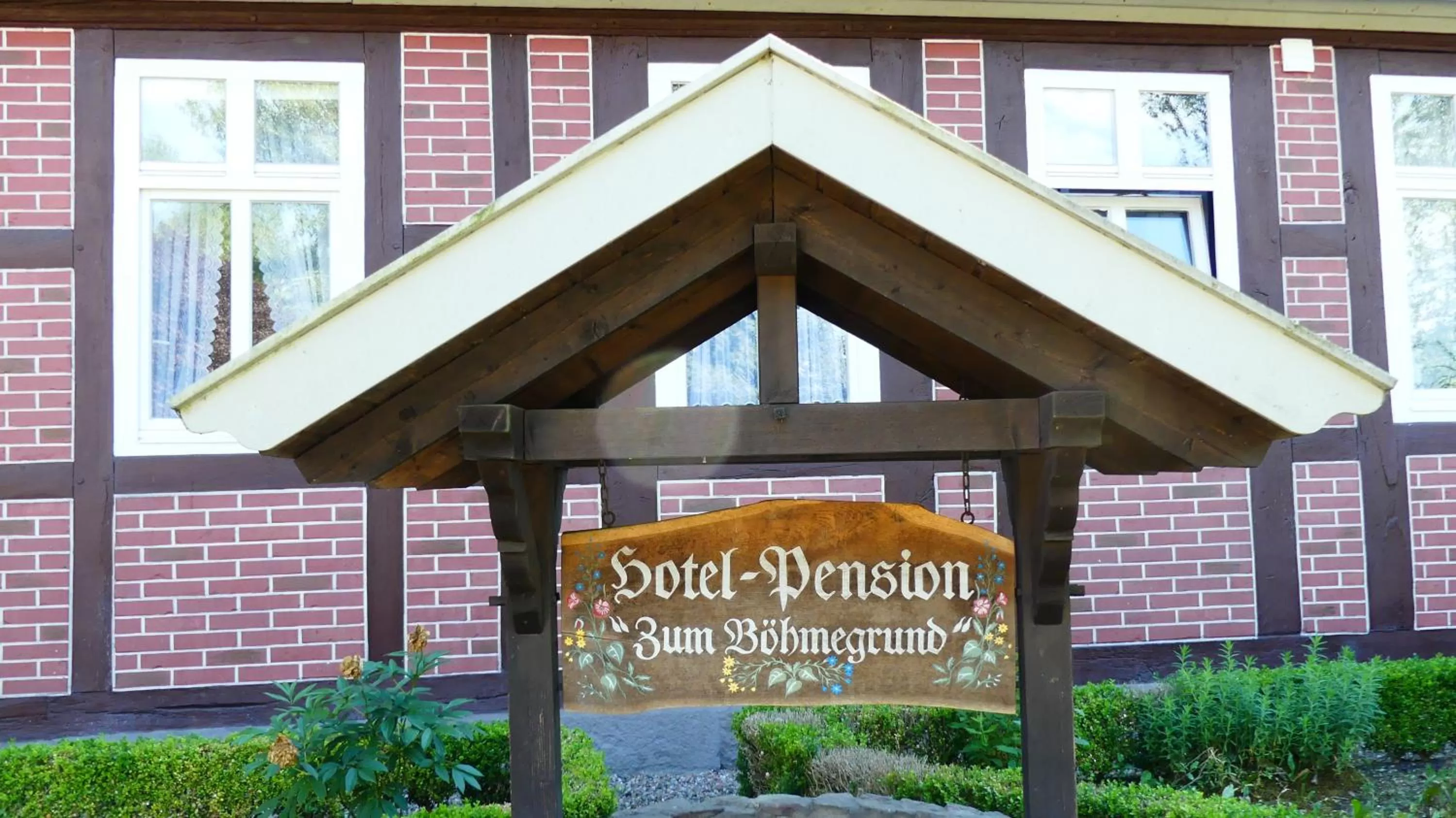 Property building in Hotel Zum Böhmegrund