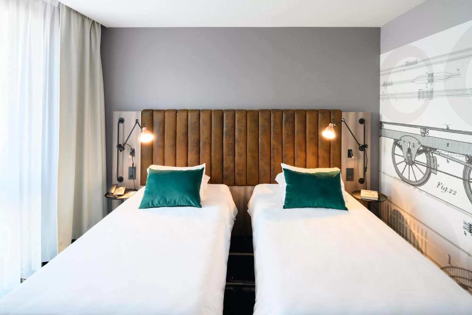 Bed in Hotel Mercure Poznań Centrum