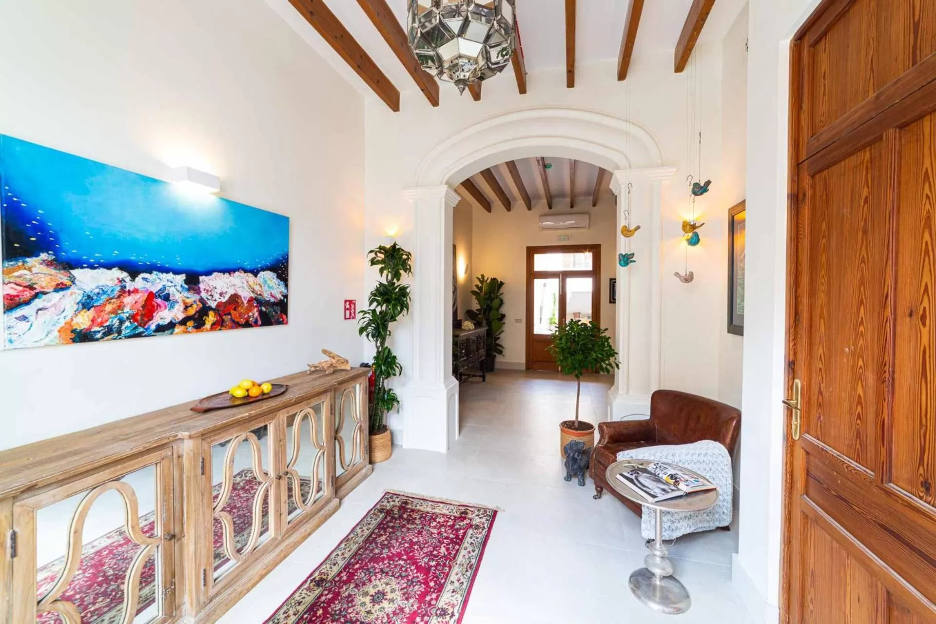 Lobby or reception in Flor de Mandarina