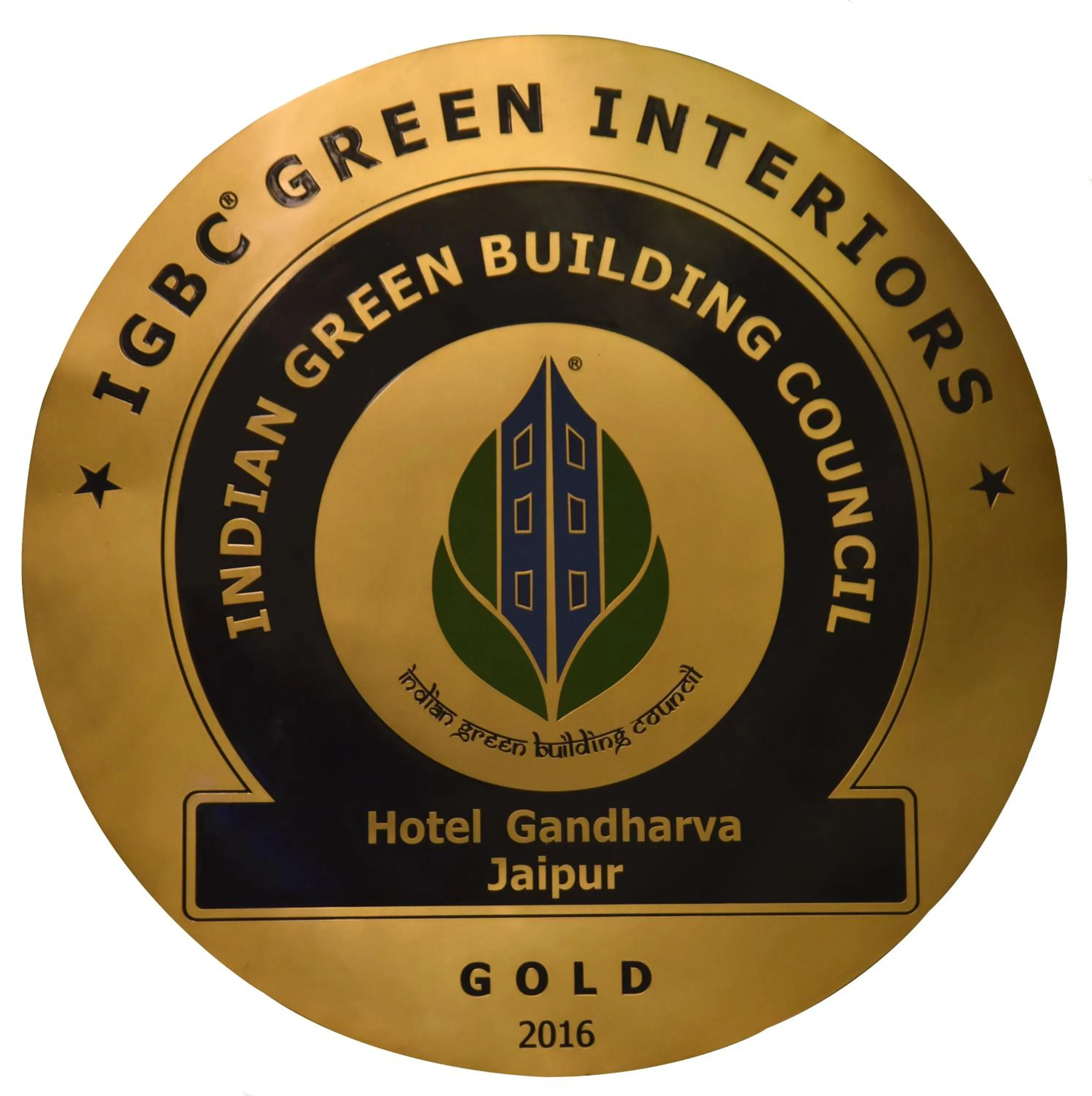 Property logo or sign in Hotel Gandharva- A Green Hotel