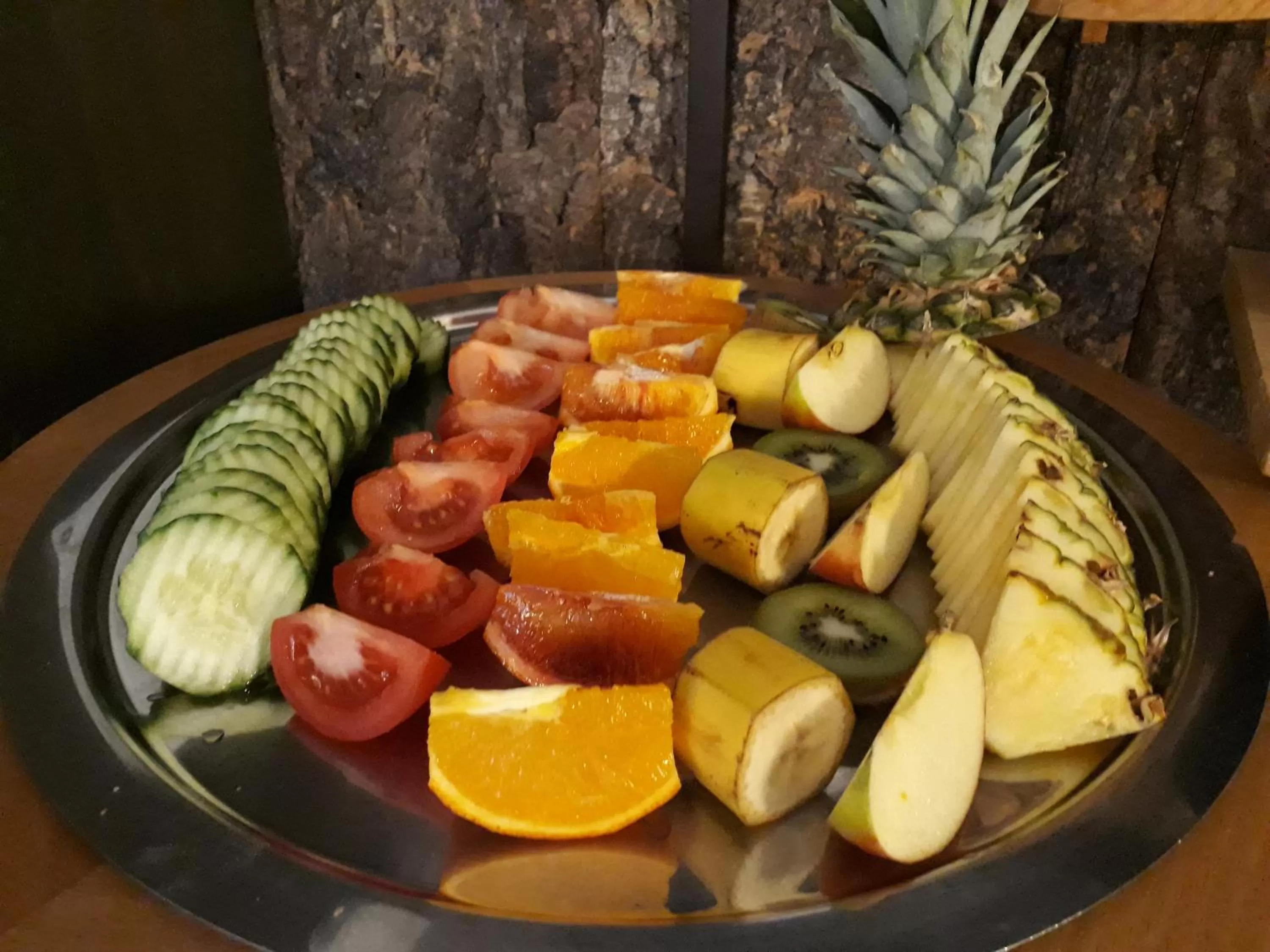 Food close-up in Hotel Tschuggen