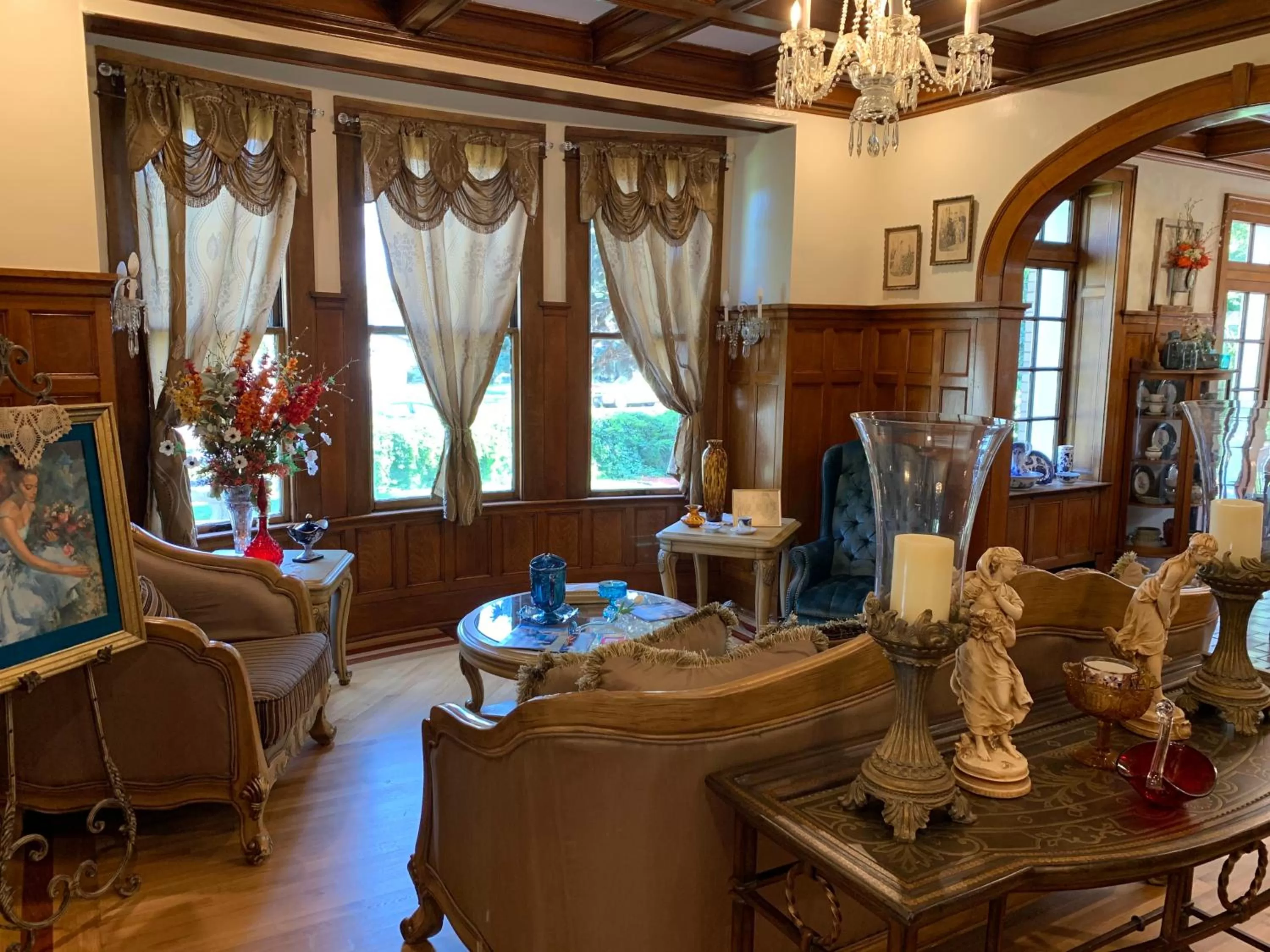 Living room in The Abriendo Inn