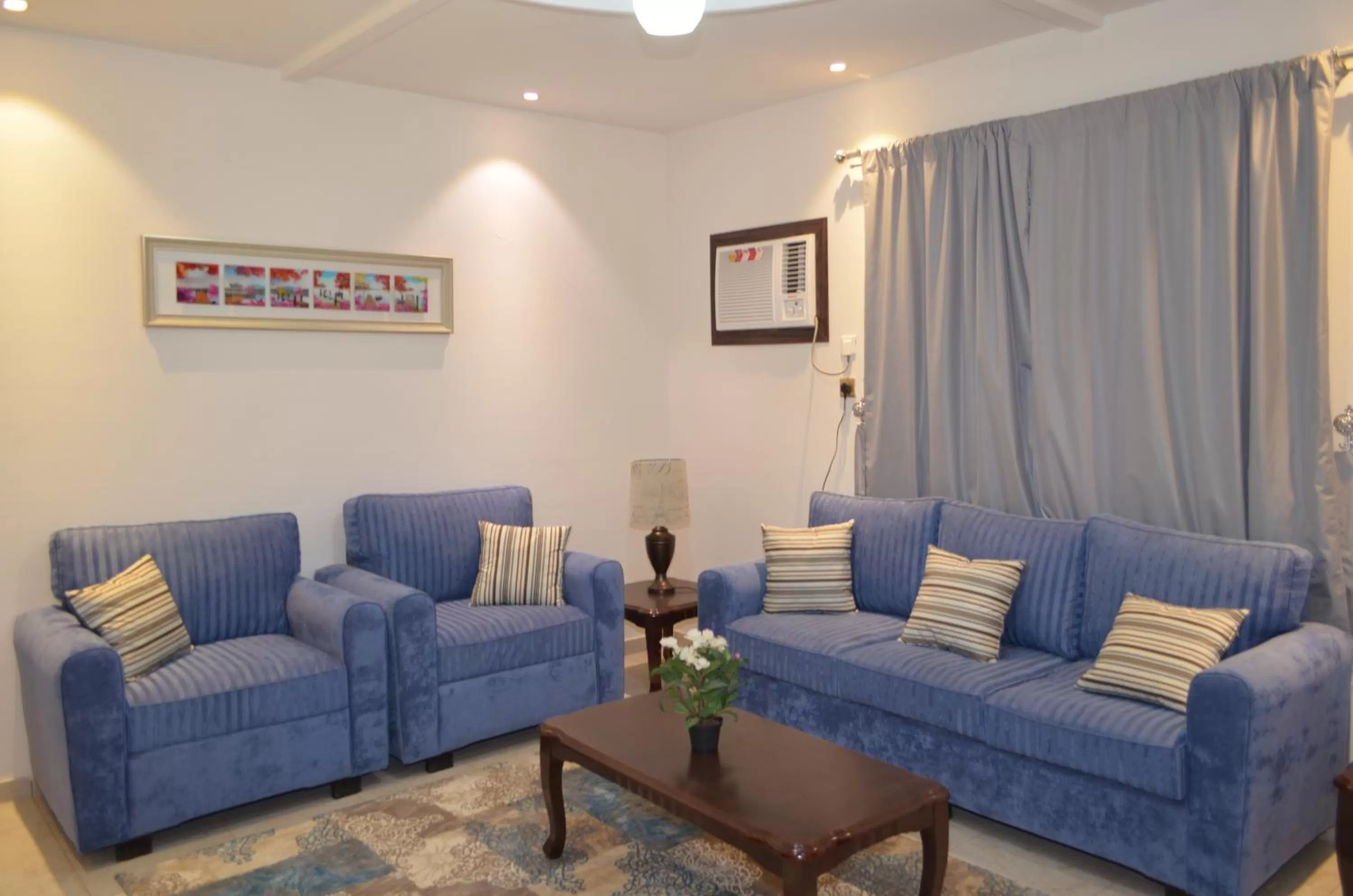 Living room, Seating Area in Holiday Season