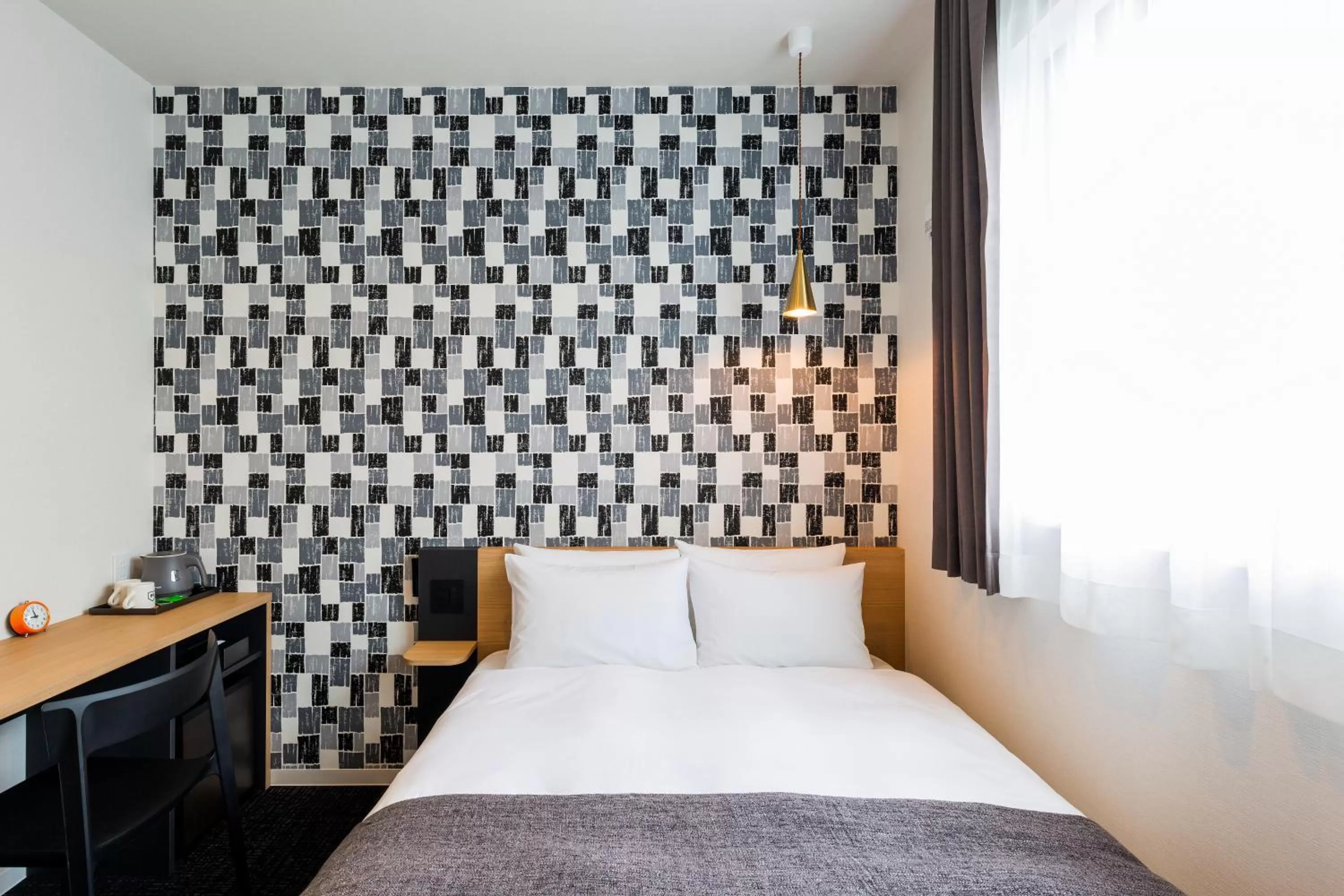 Bed in M's Hotel Gojo Odawara