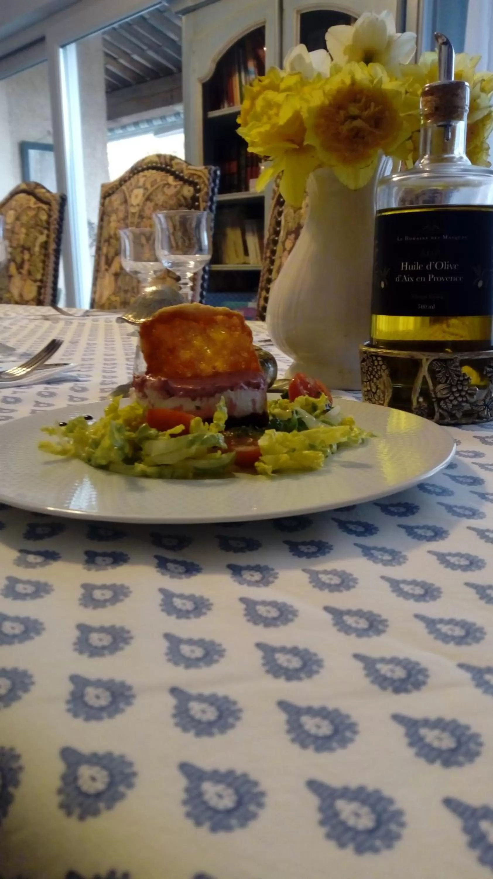 Food and drinks in Chambre et table d'hôtes Villa Pomponette