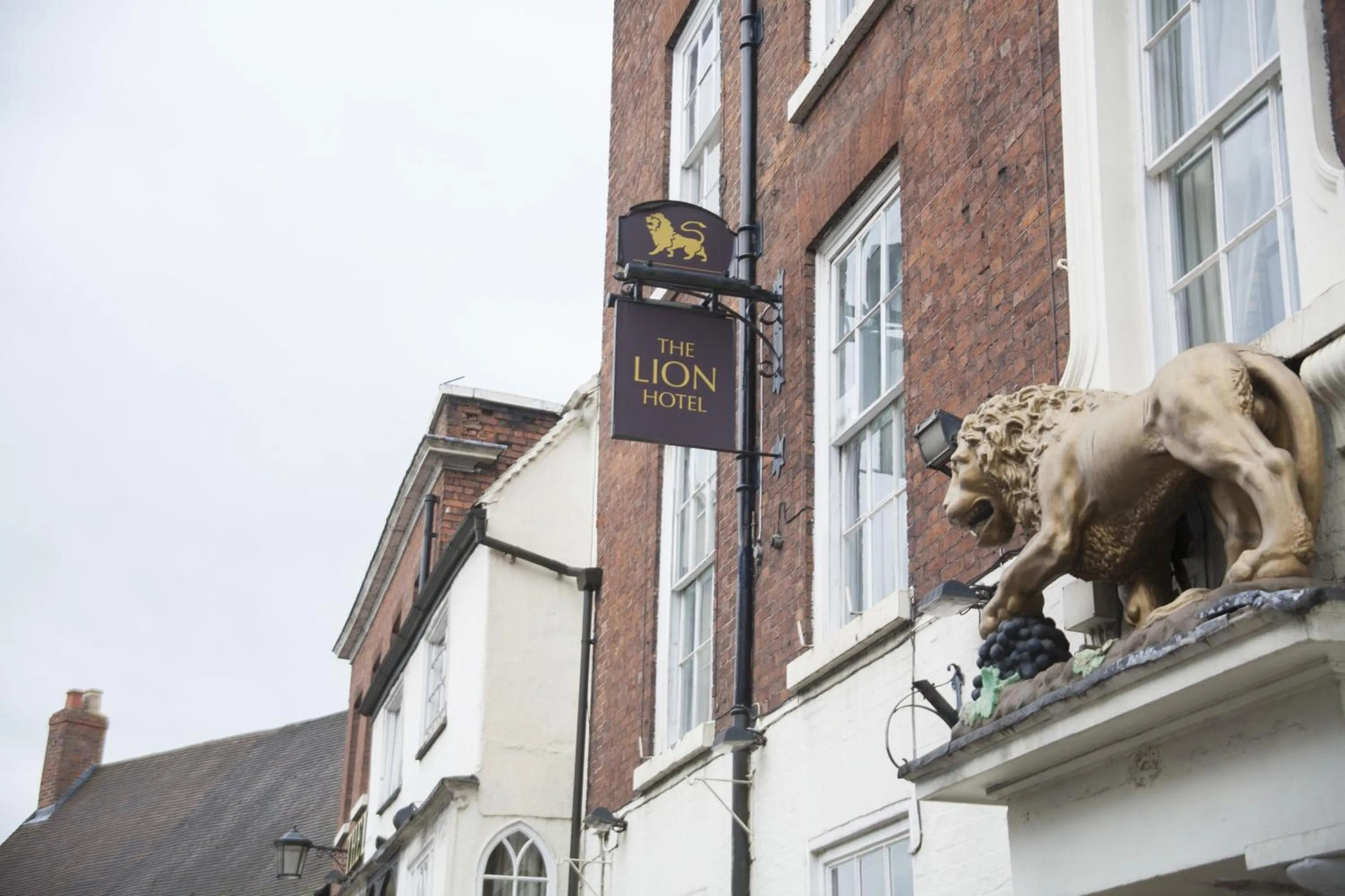 Facade/entrance in The Lion Hotel Shrewsbury