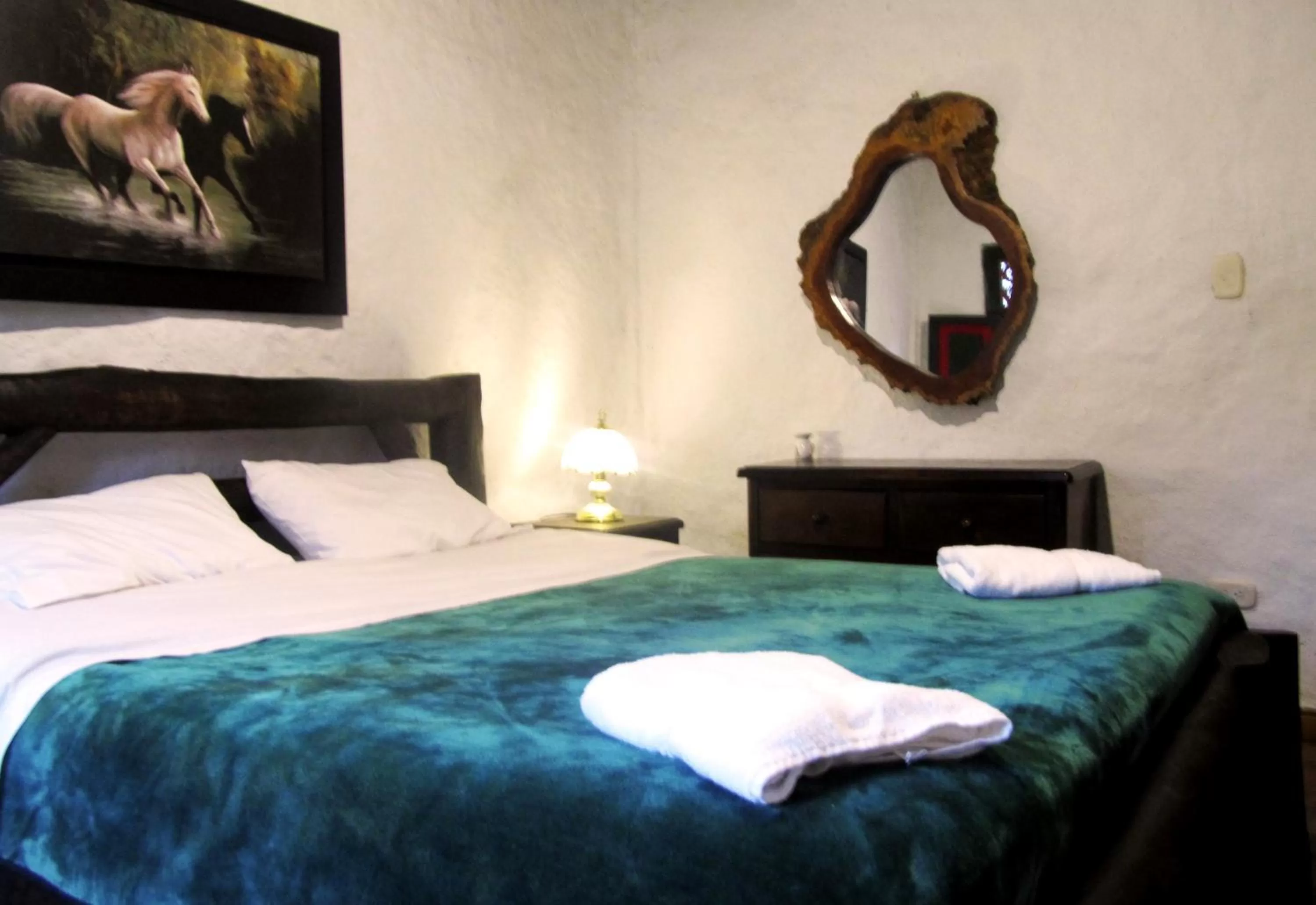 Bedroom, Bed in Finca Campestre La Adelita B&B