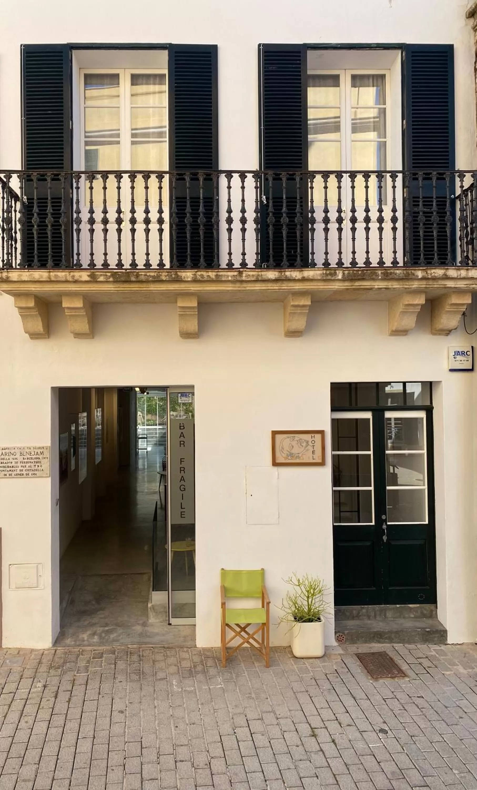 Property building in Fragile Hotel