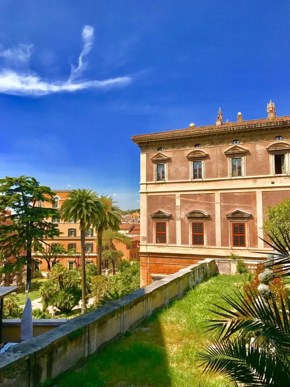 Garden view in Escape Luxury Suite - CA Domus Collection