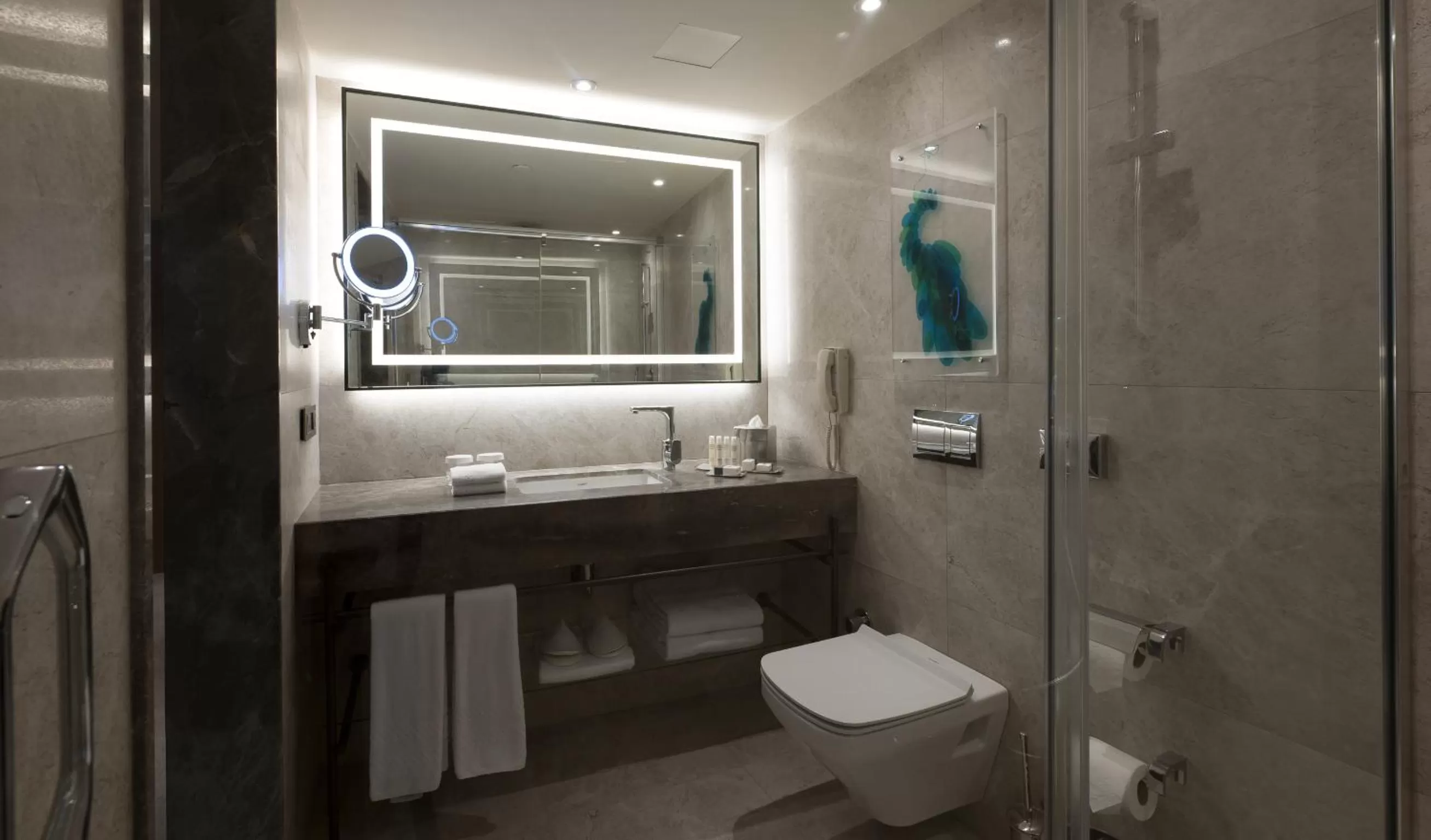 Shower in DoubleTree by Hilton Istanbul - Sirkeci