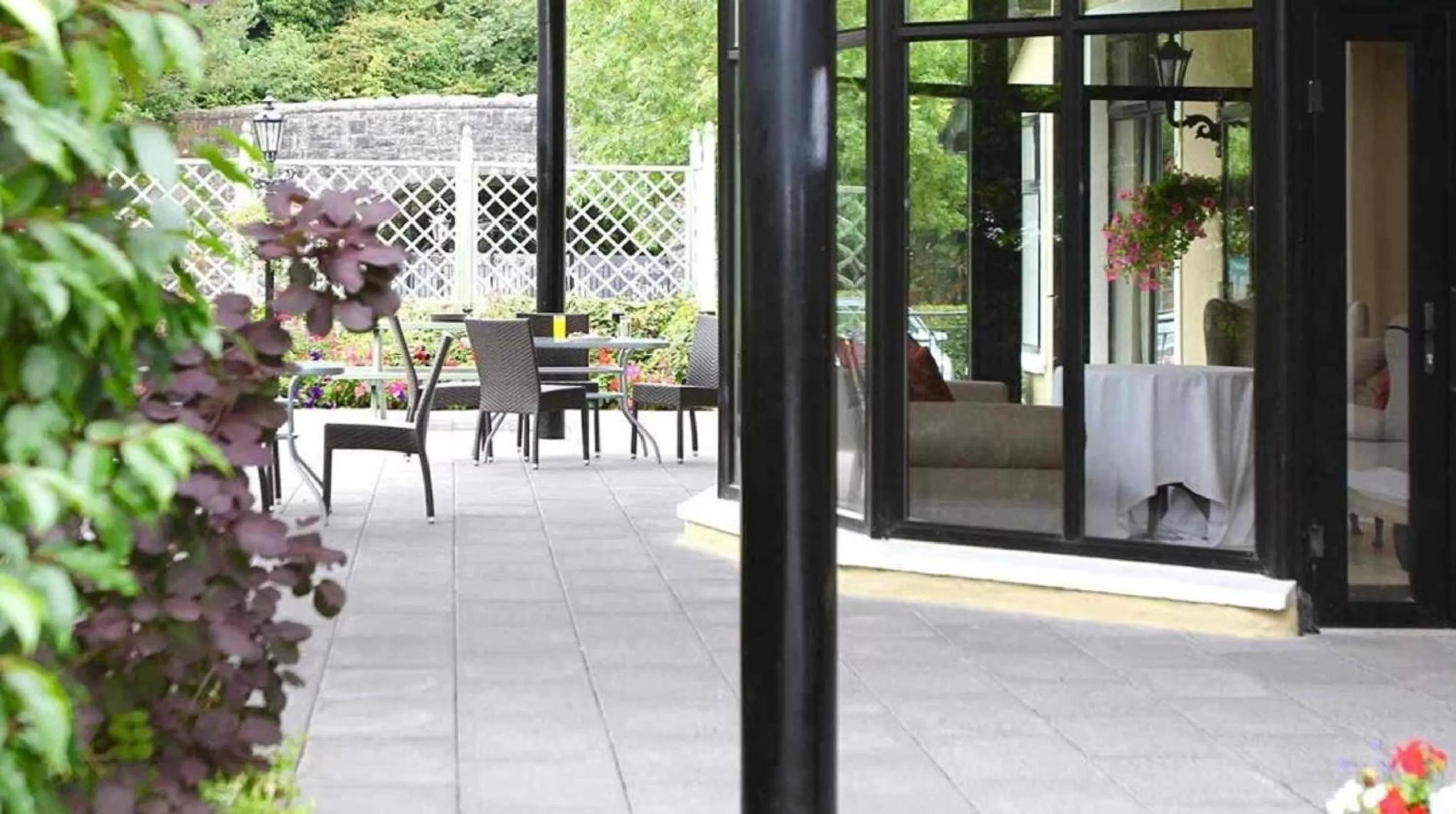 Balcony/Terrace in The Abbeyleix Manor Hotel