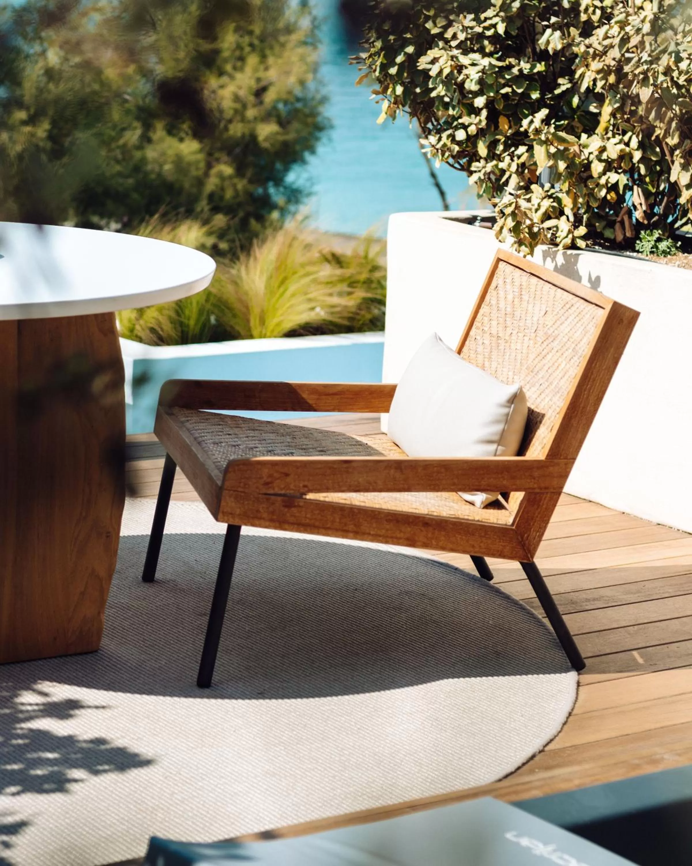 Balcony/Terrace in Avgoustos Suites Naxos