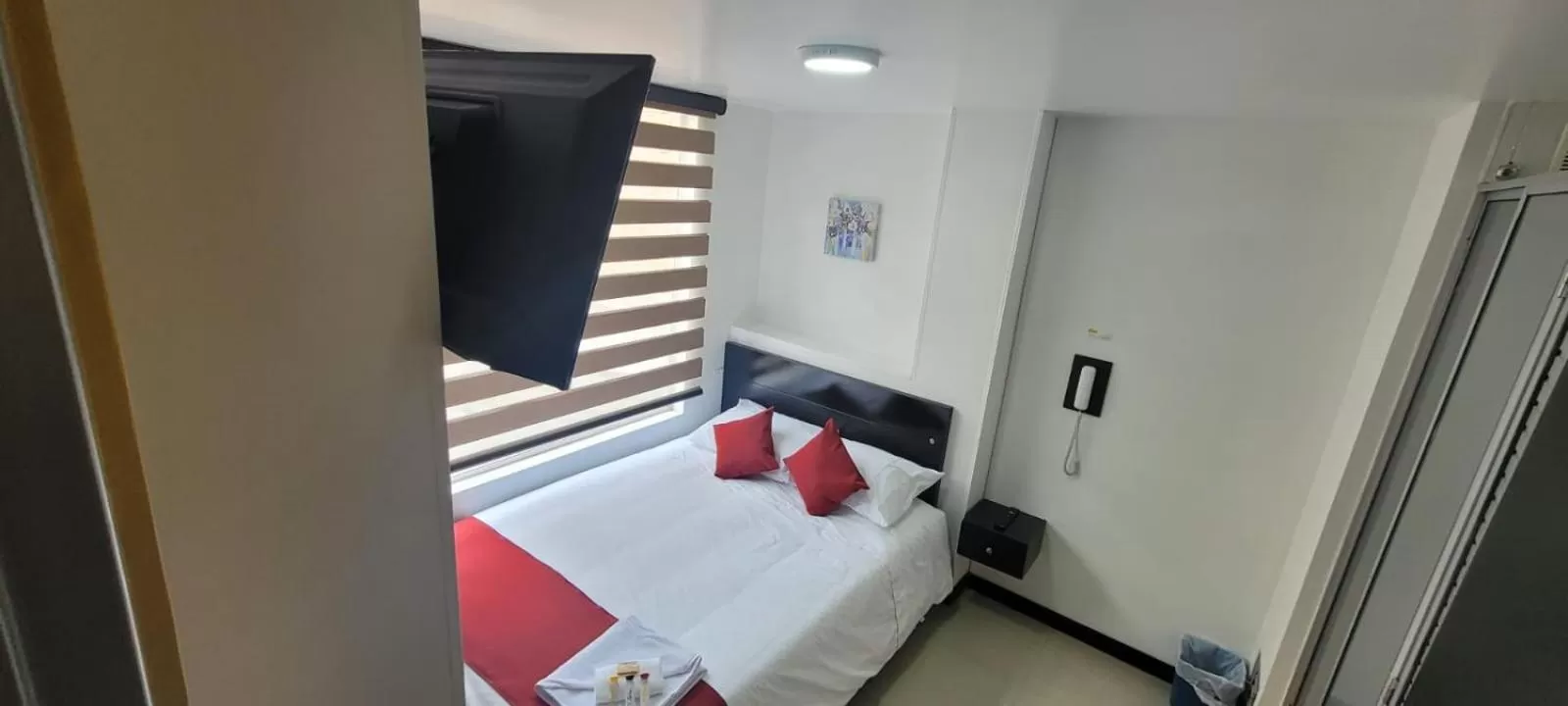 Bed in Hotel Naisca 47