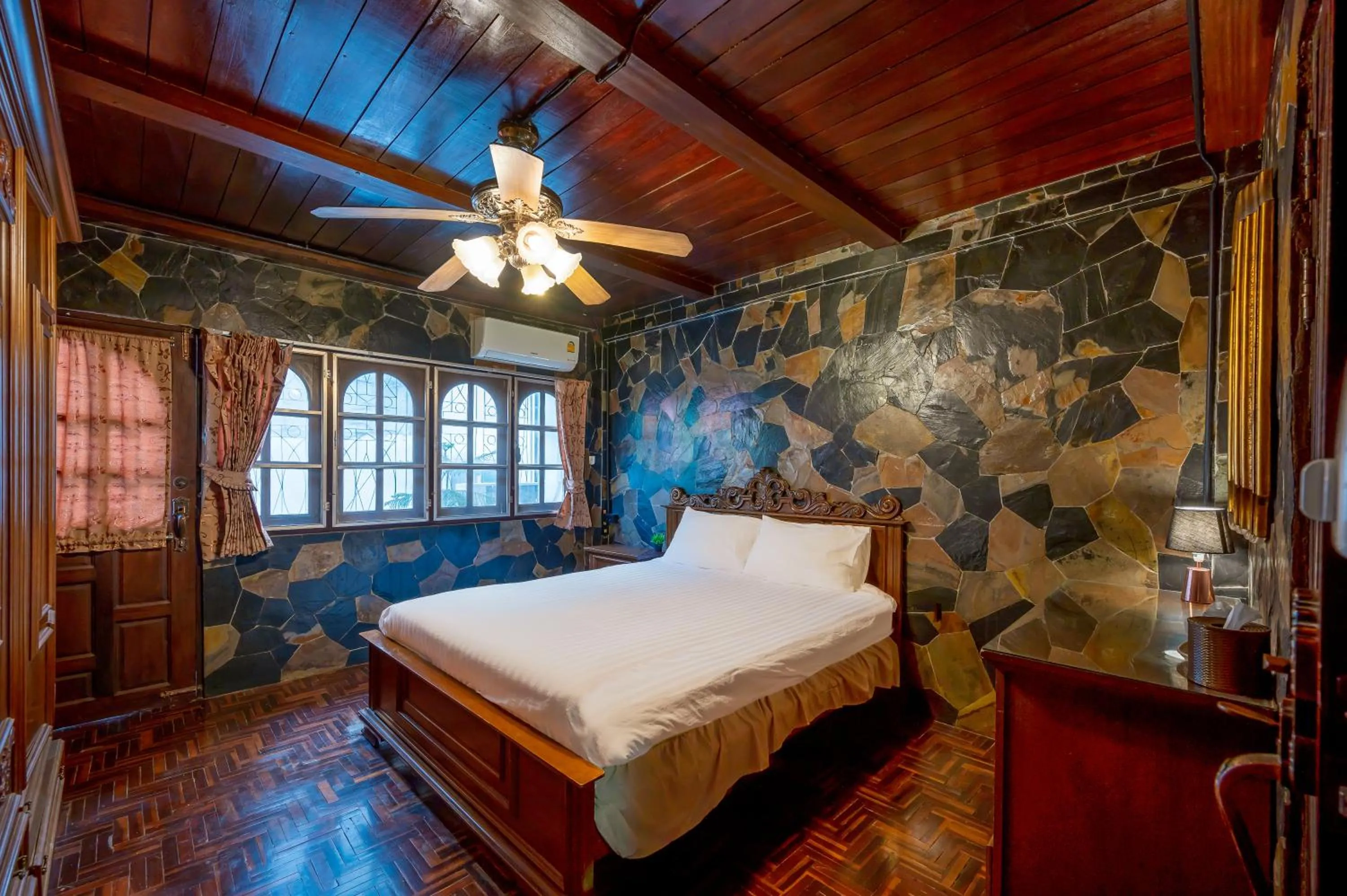 Bed in Blue Dream Guesthouse