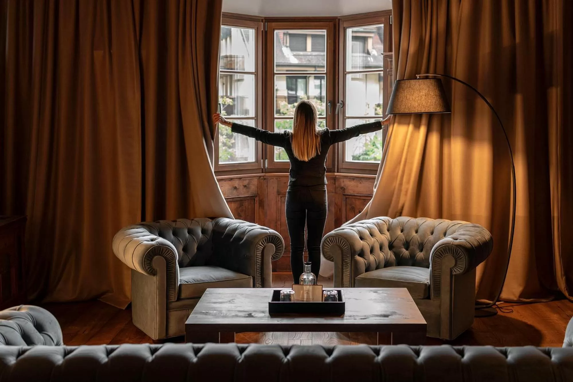 Living room in Castel Hörtenberg