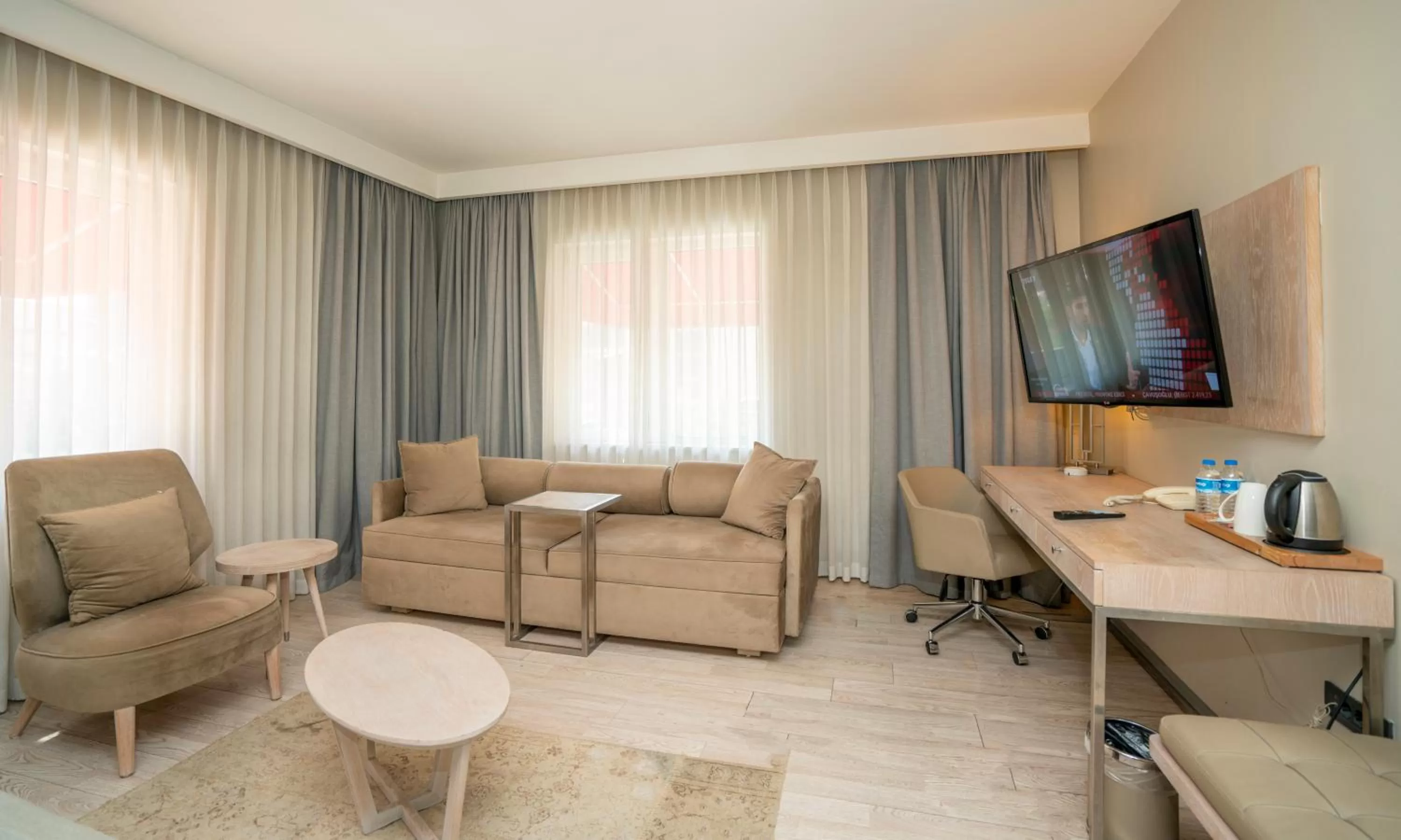 Seating area in The Gate Ataşehir Finance Centre