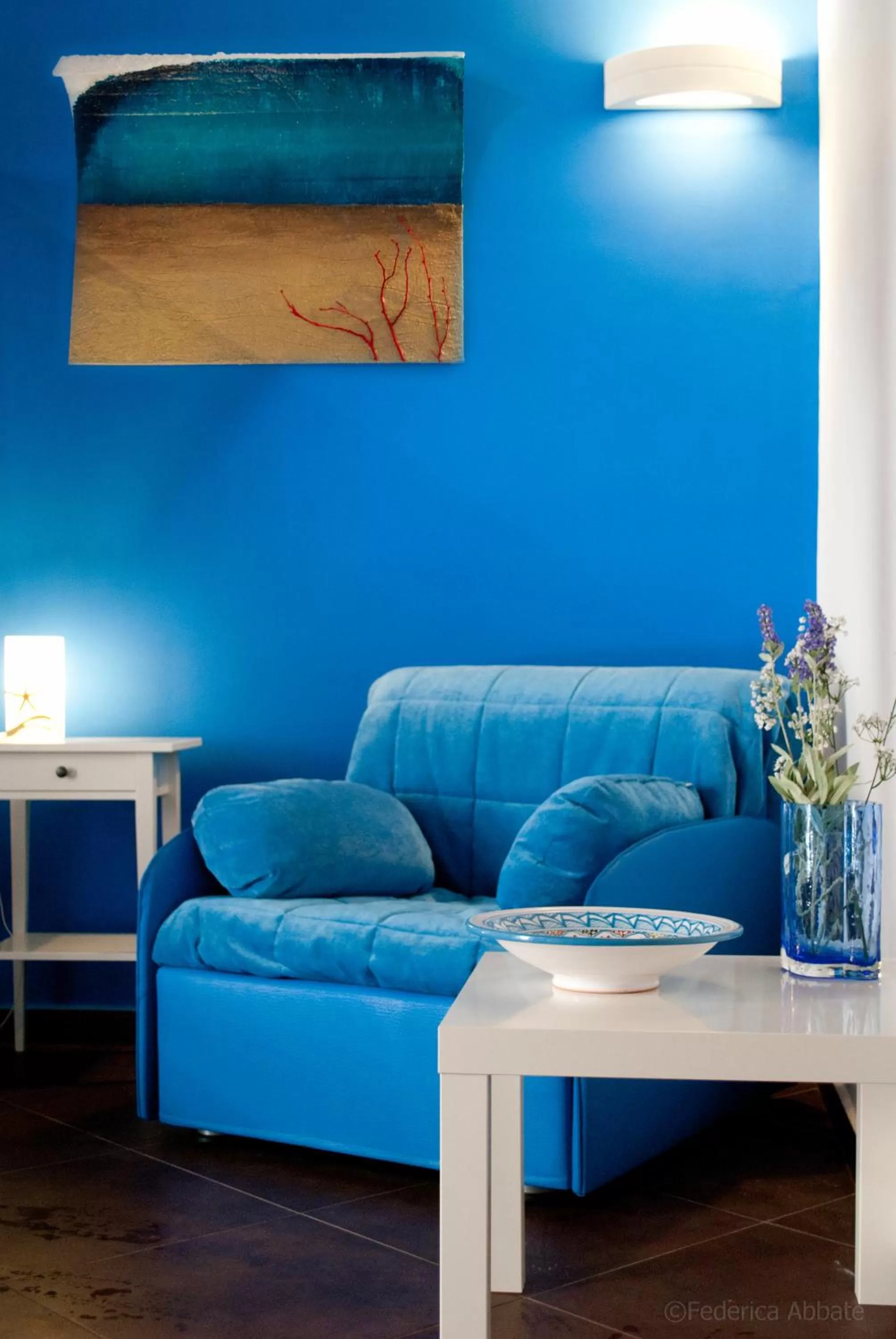 Seating area in Affittacamere B&B Carella