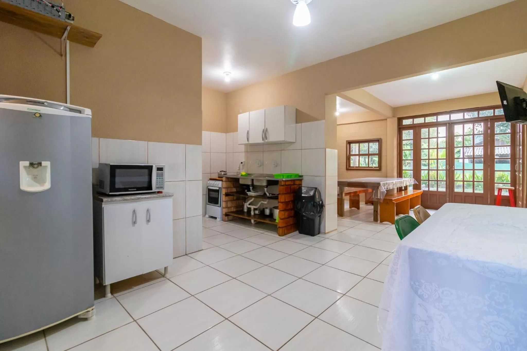 Dining area in Pousada Chaday