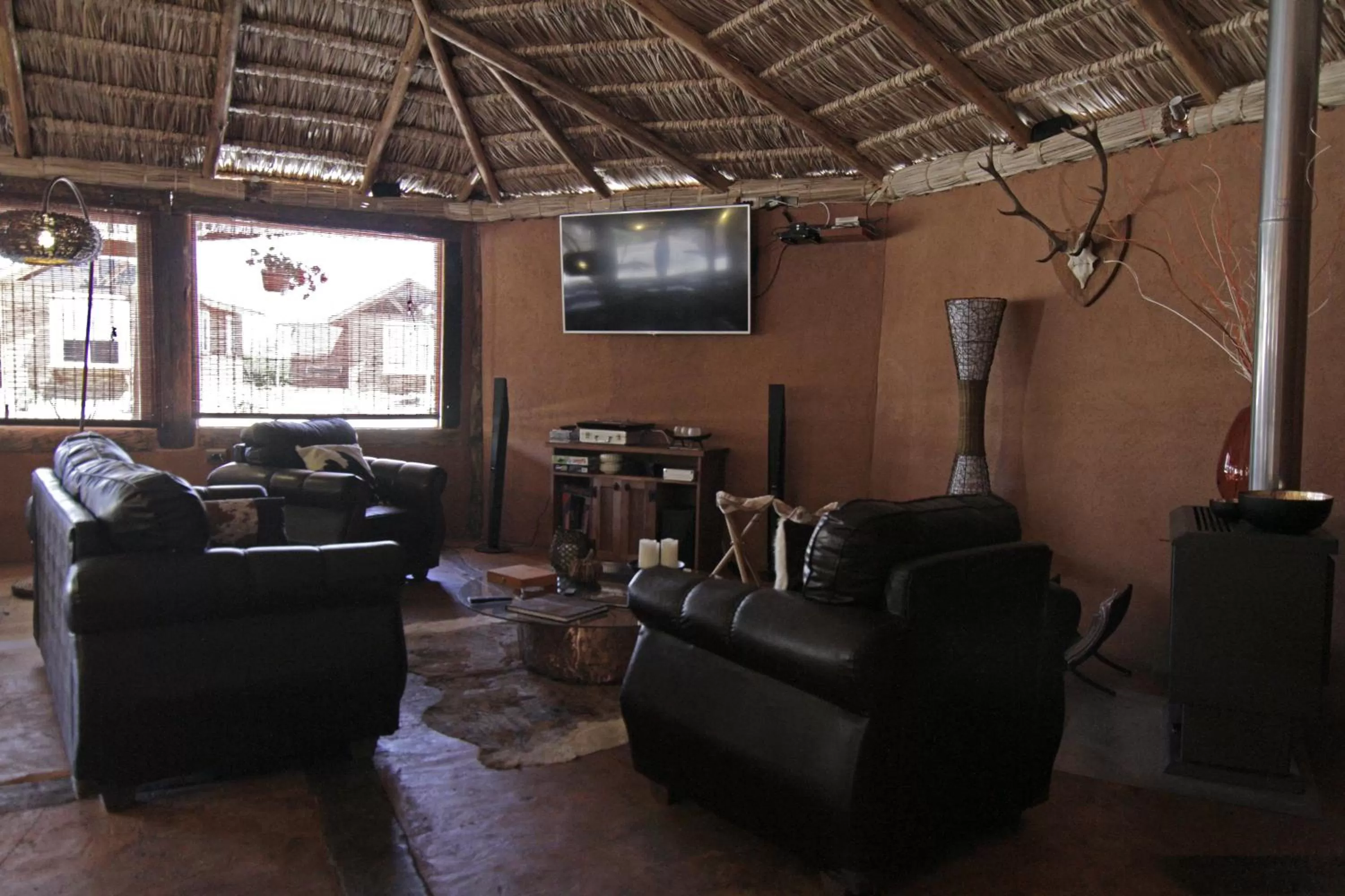 Communal lounge/ TV room, Seating Area in Hotel El Bramador