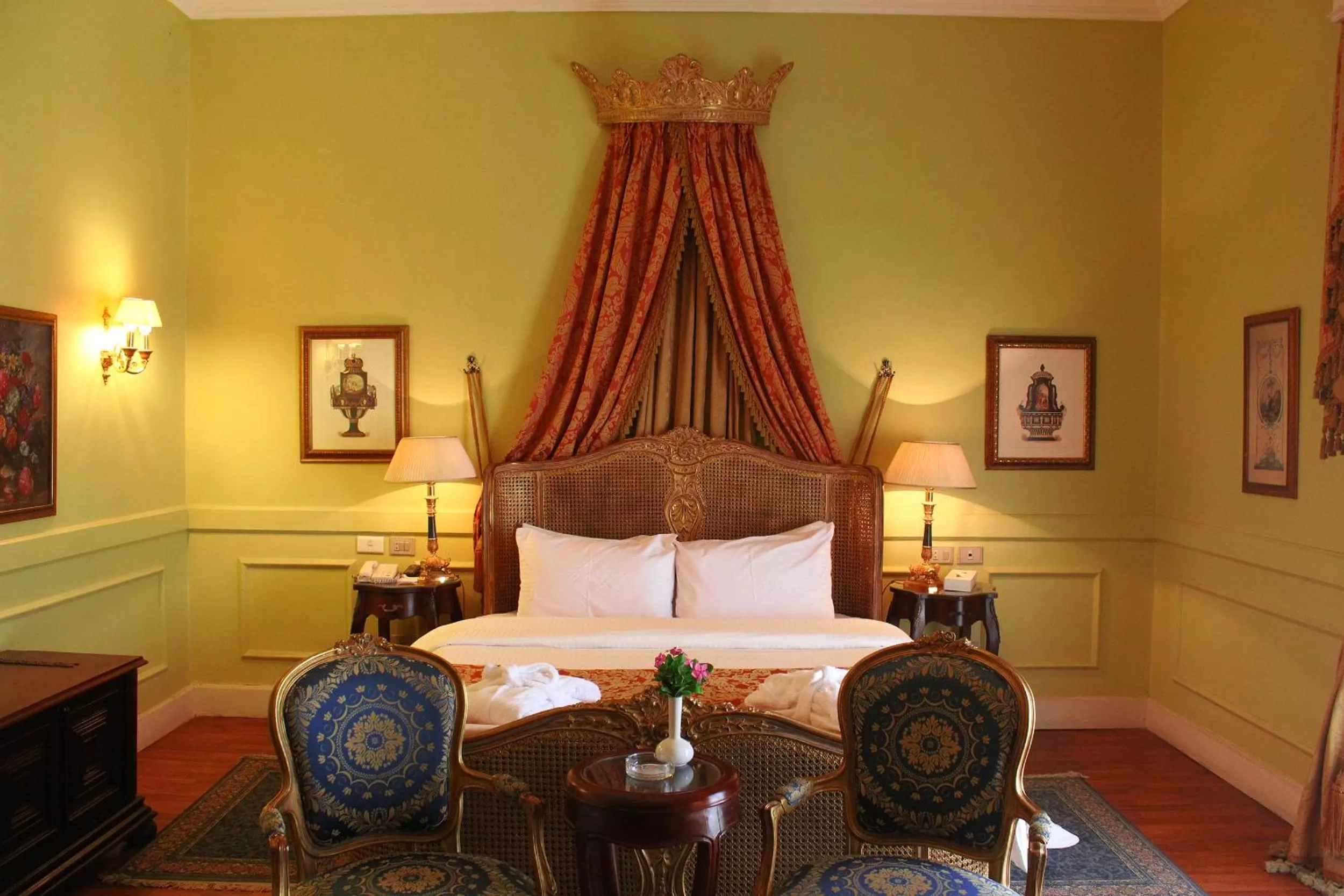 Bed in Helnan Auberge Fayoum