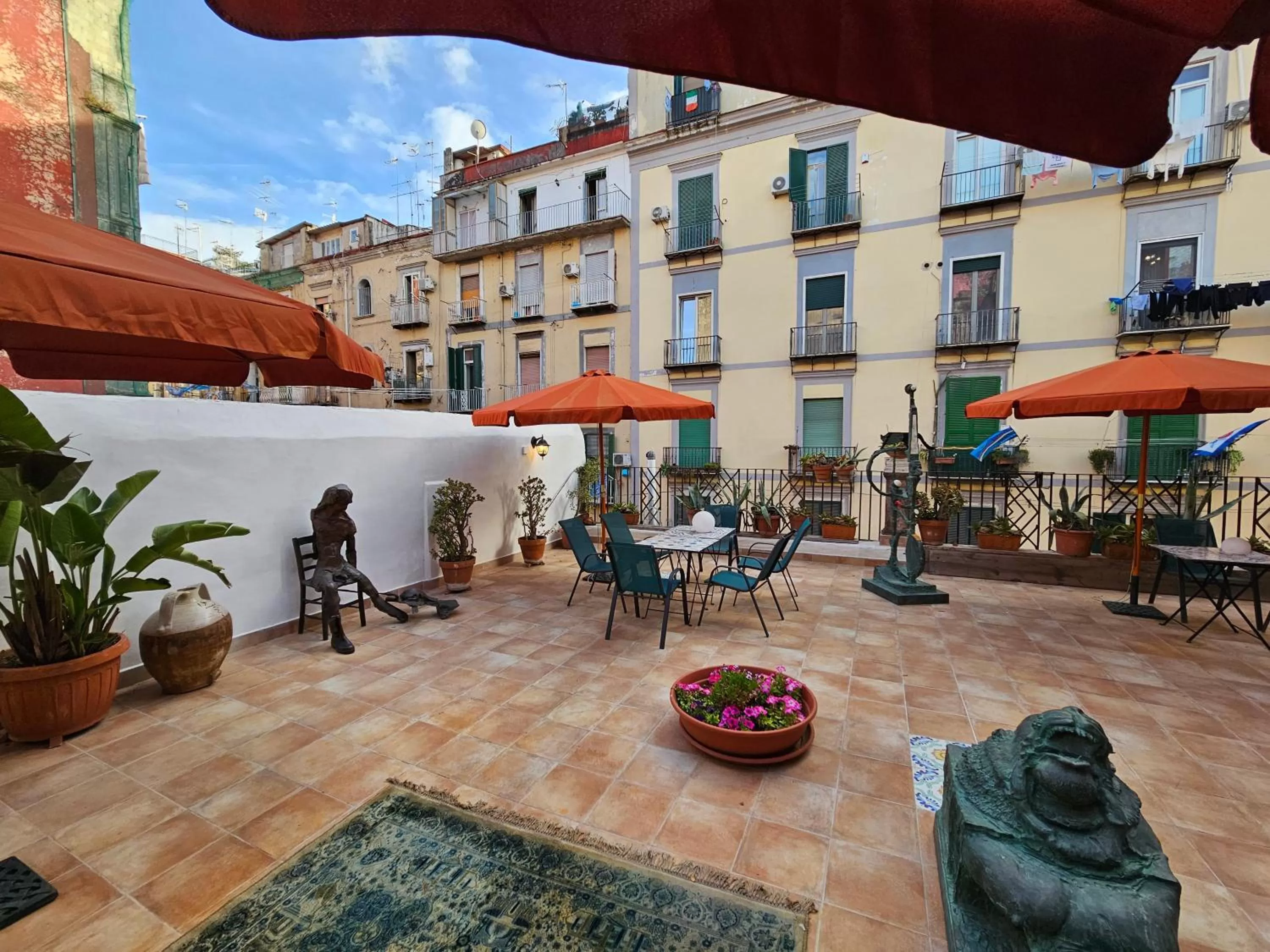 Balcony/Terrace in The Spanish Palace, Suites, Rooms, Apartments & Terraces