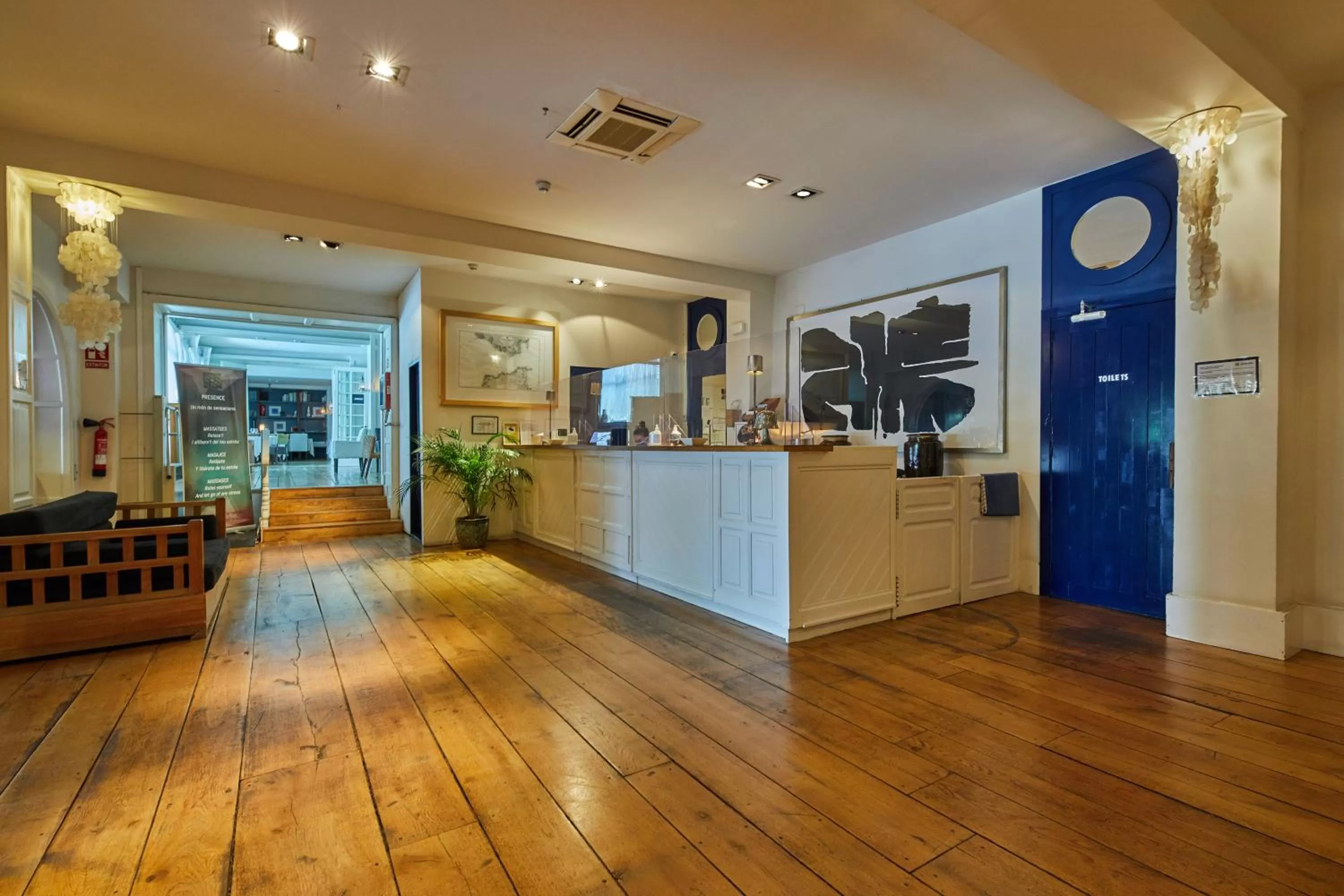 Lobby or reception in Hotel Trias