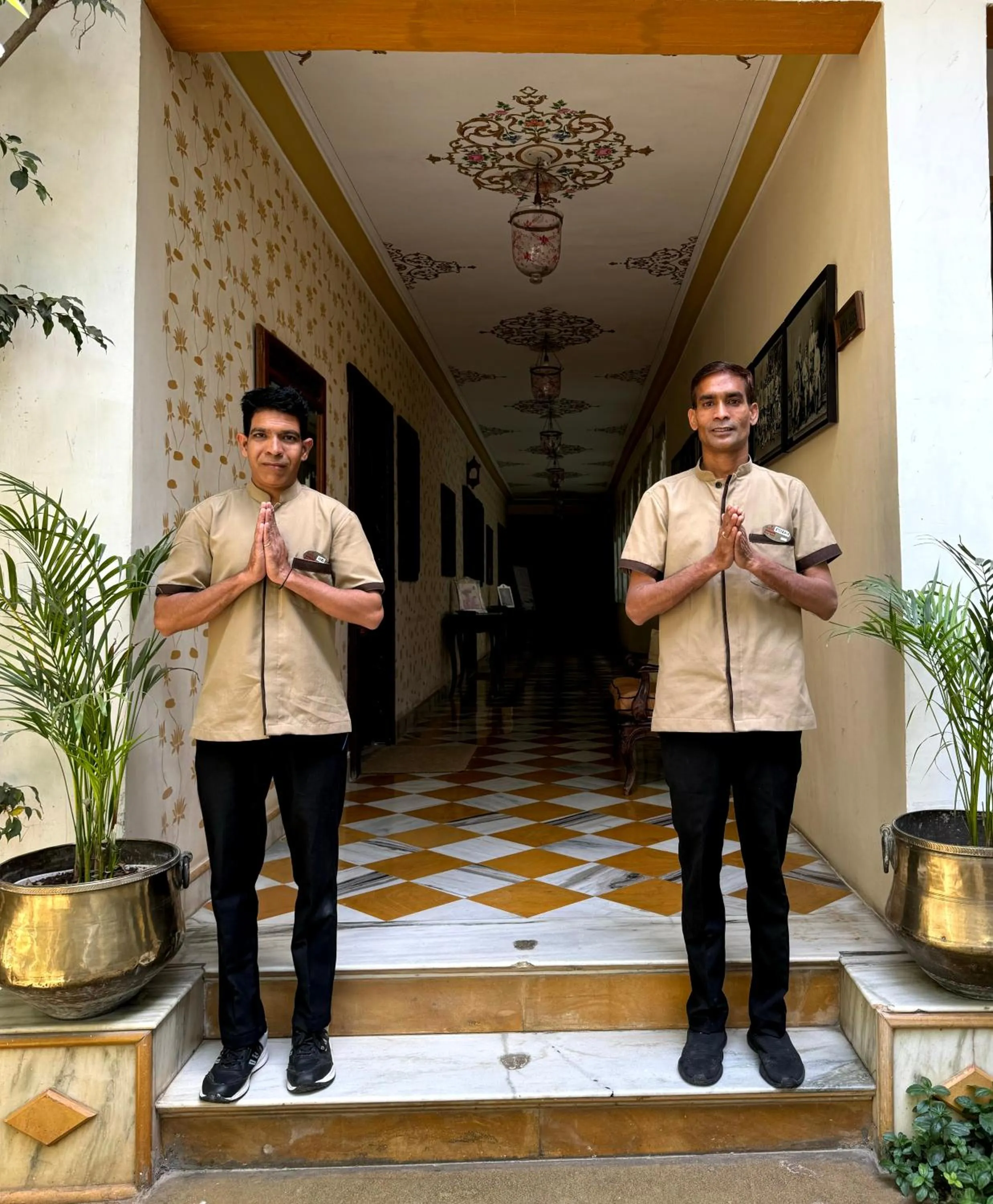 Staff in Hotel Udai Kothi