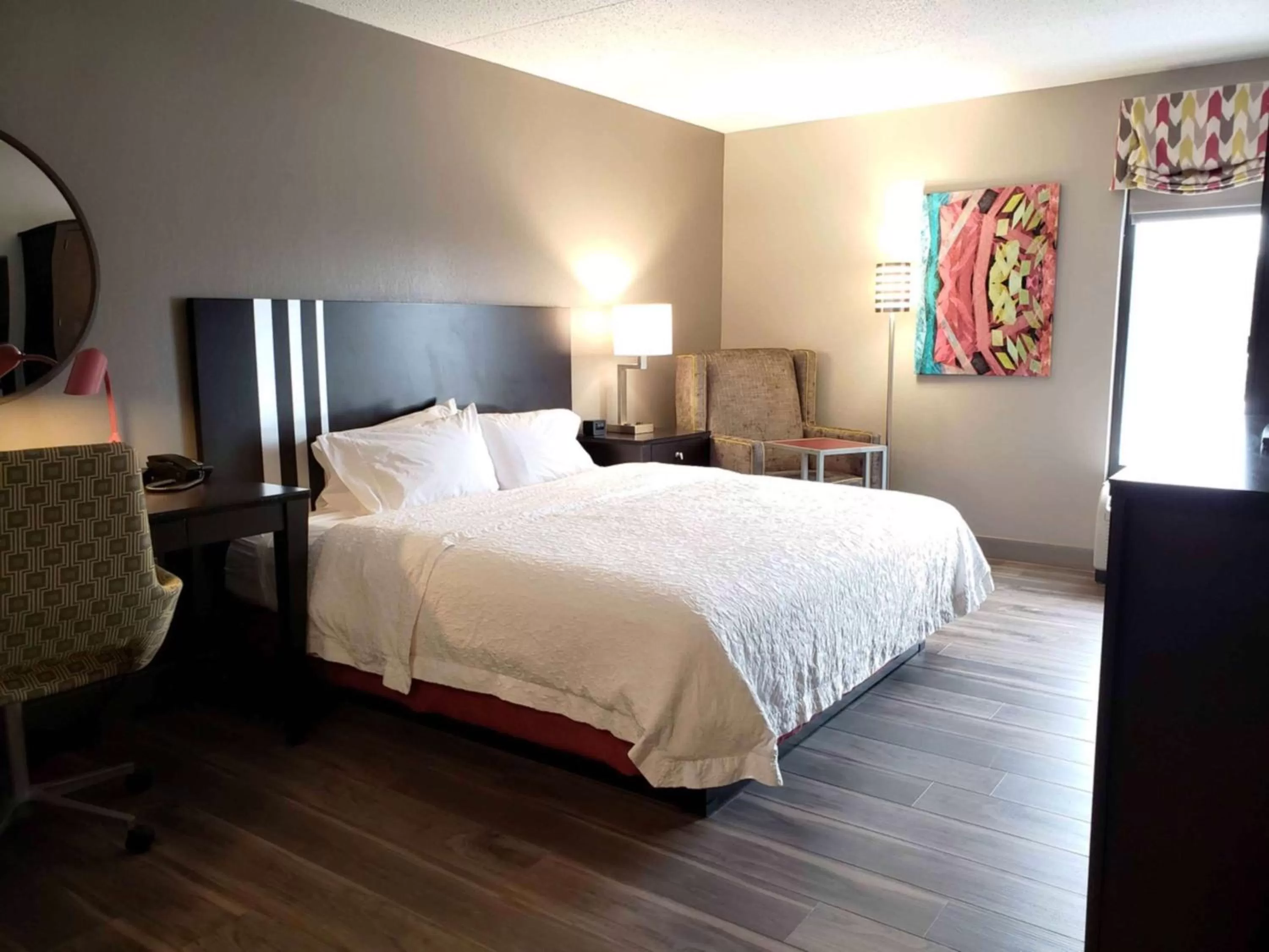 Bed in Hampton Inn Greensburg