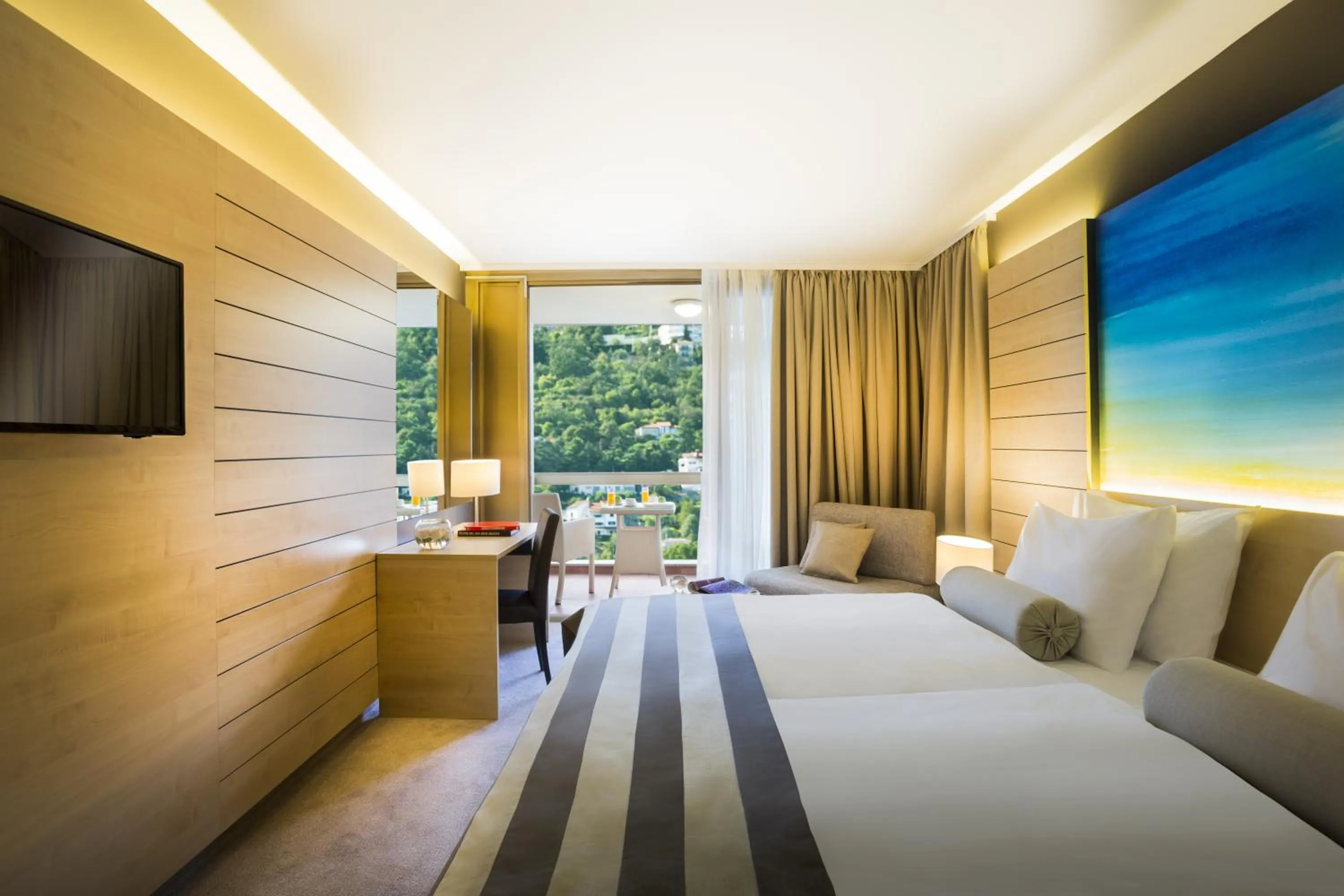 Bedroom, Bed in Hotel Excelsior - by Liburnia Hotels & Villas