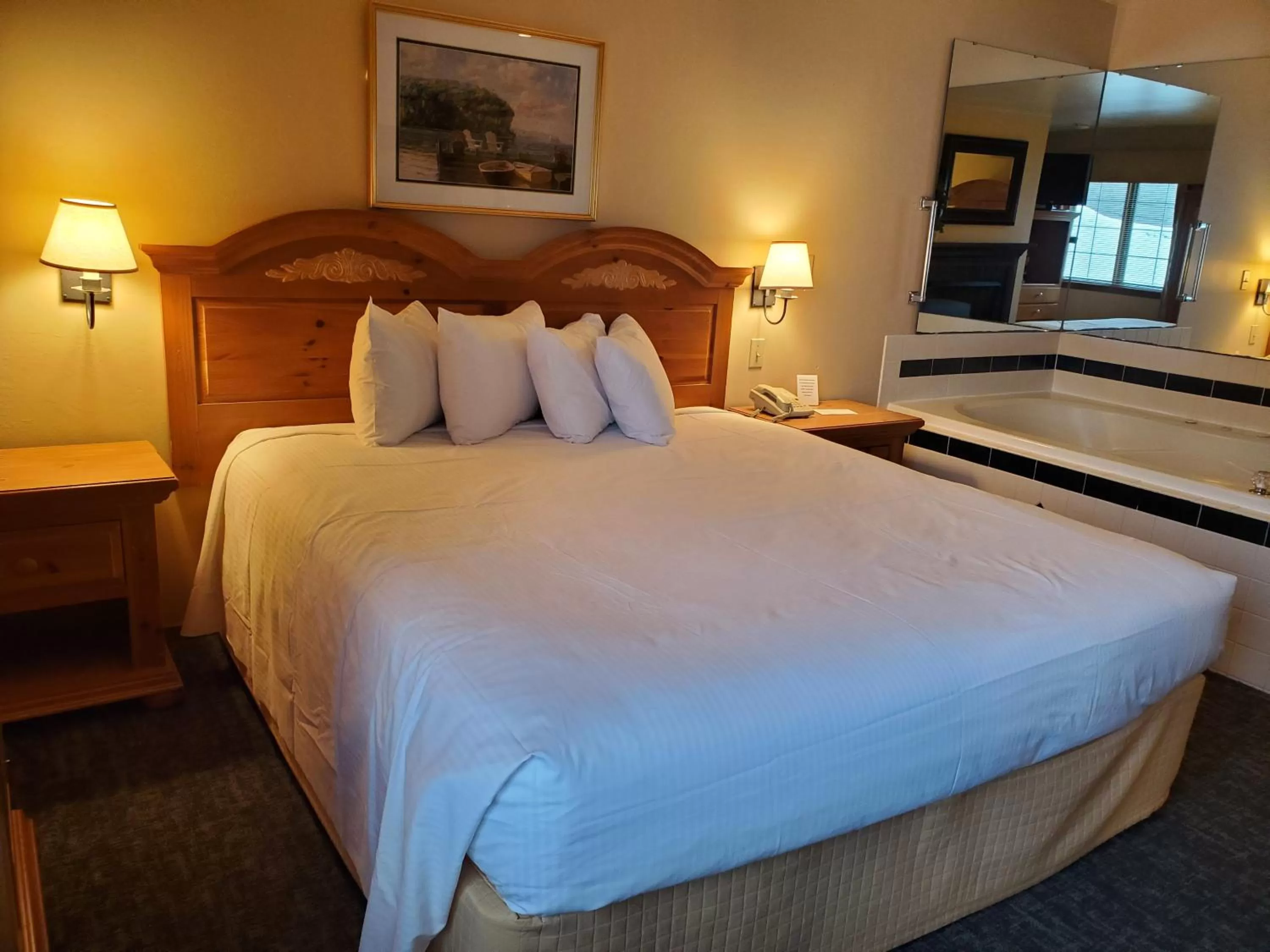 Bed in Homestead Suites - Fish Creek