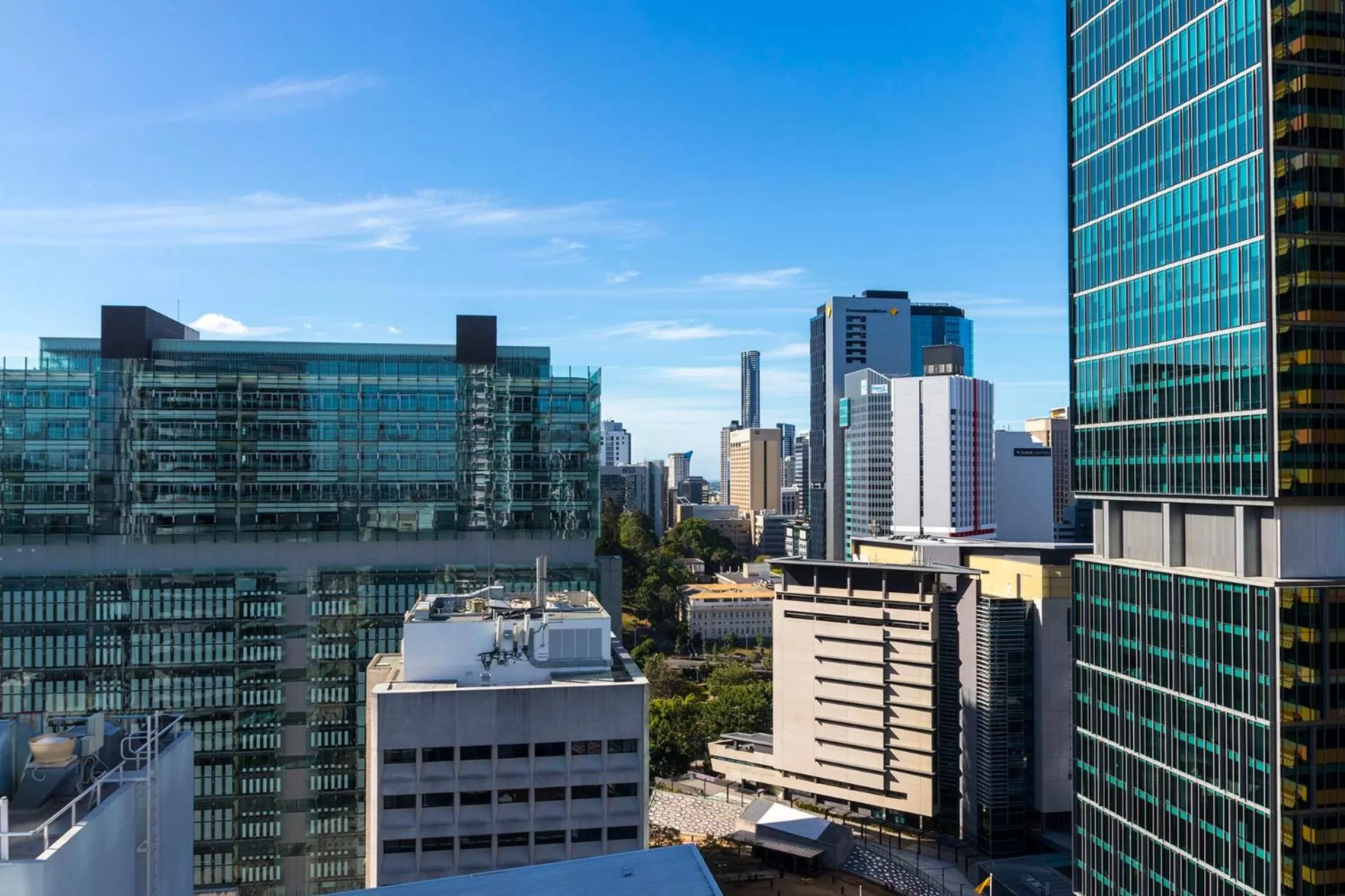 City view in Evolution Apartments