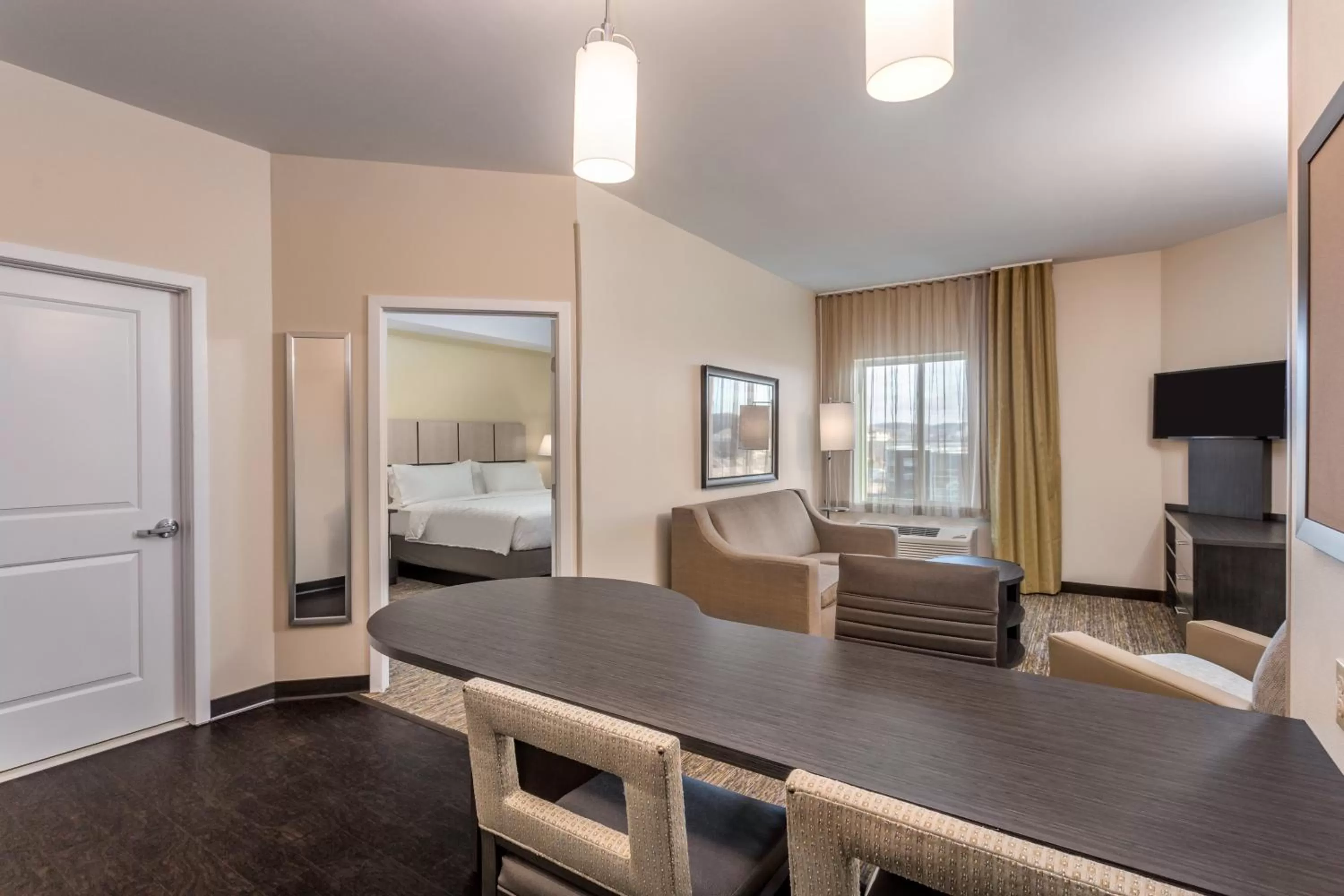 Bedroom, Bed in Candlewood Suites Bethlehem South by IHG