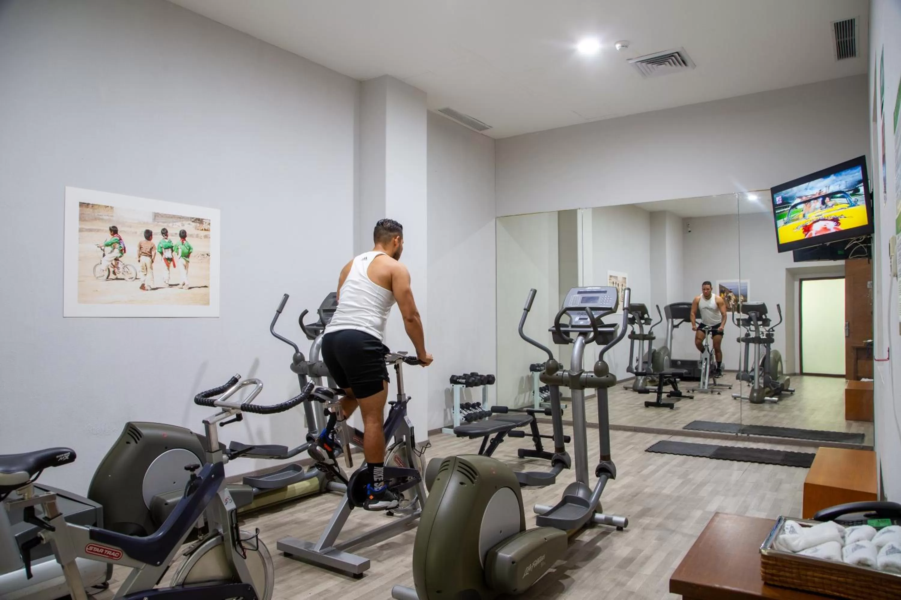 Fitness centre/facilities in Hotel Casino Plaza