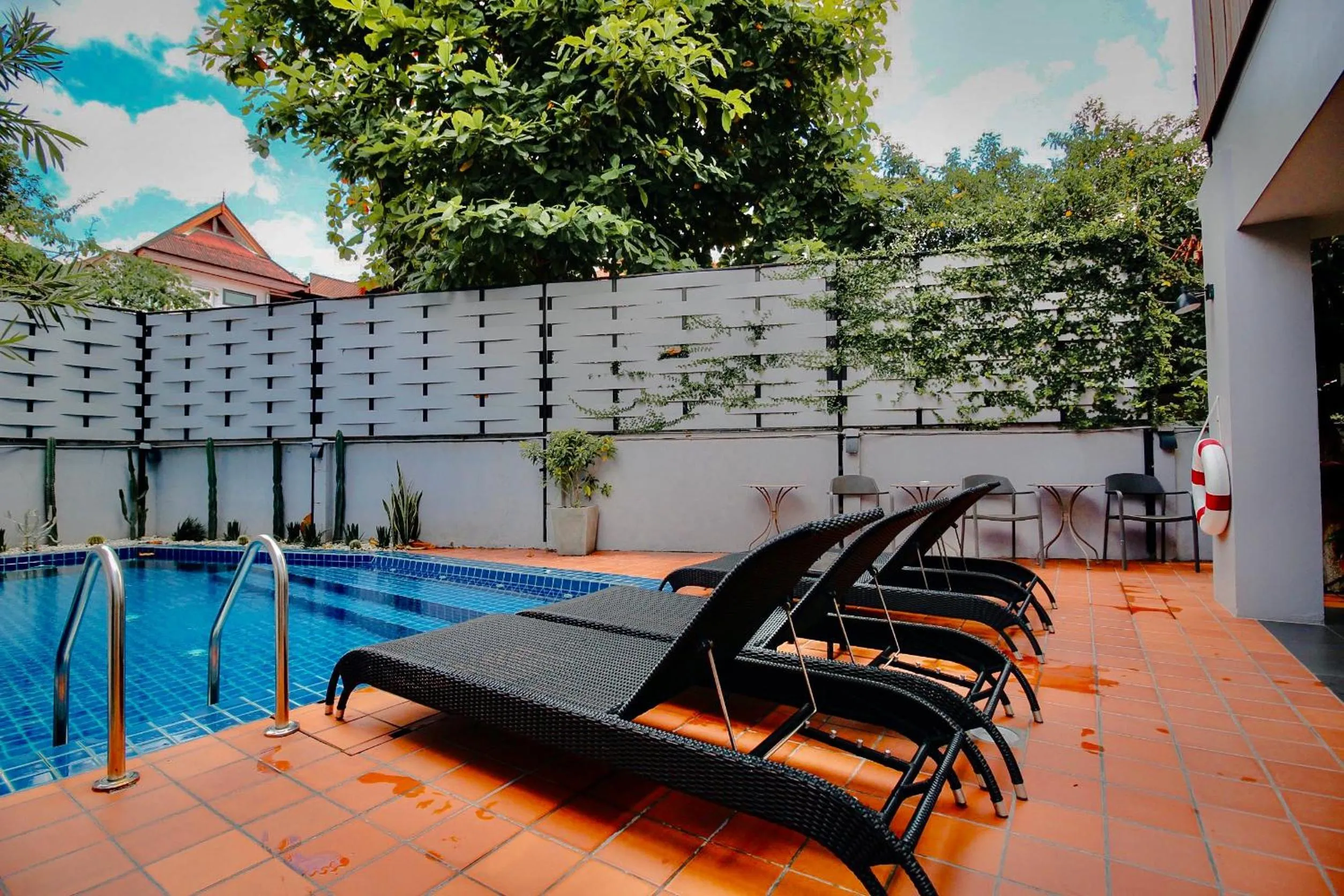 Swimming pool in Wealth Boutique Hotel Chiang Mai