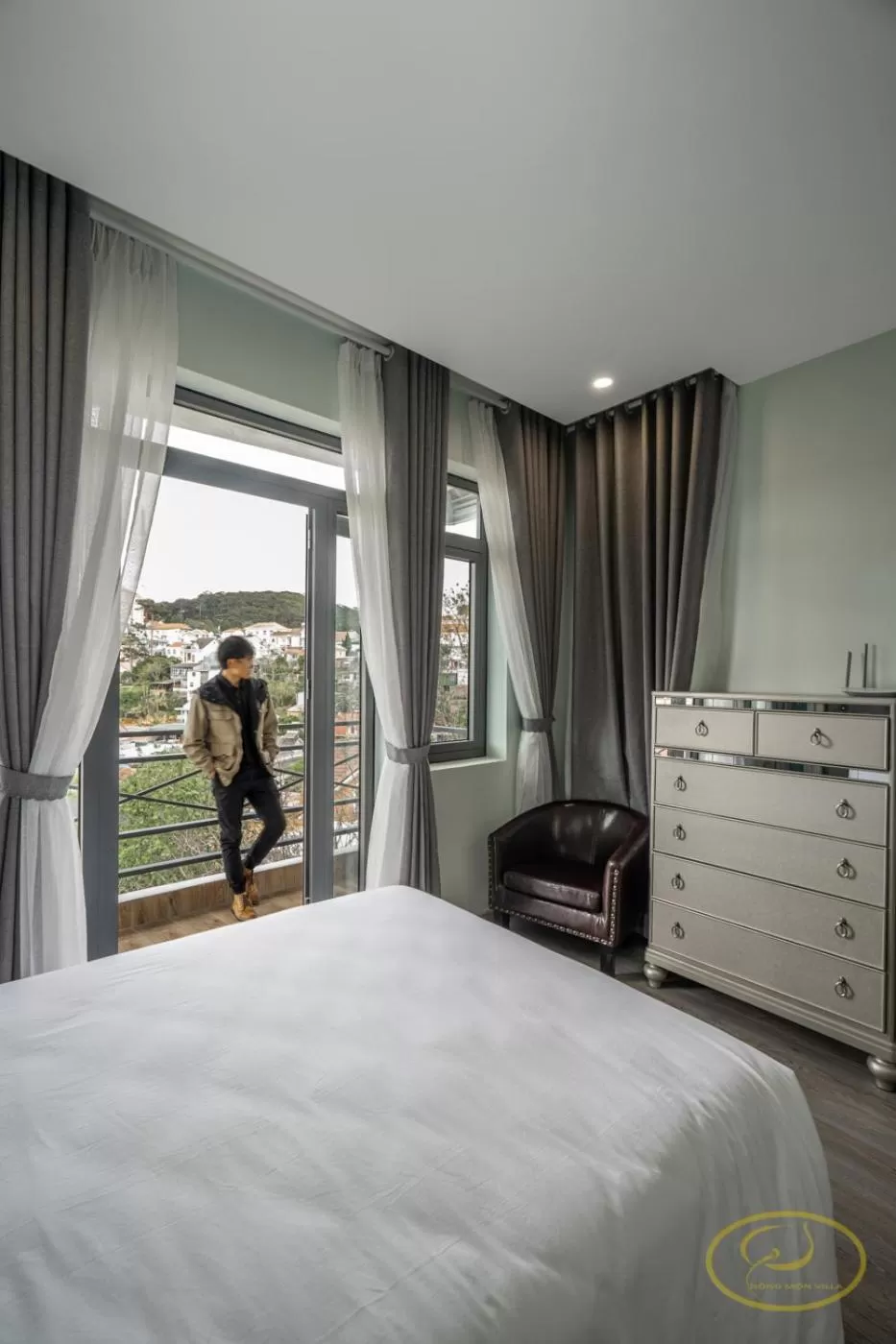 Bed in Hong Mon Villa