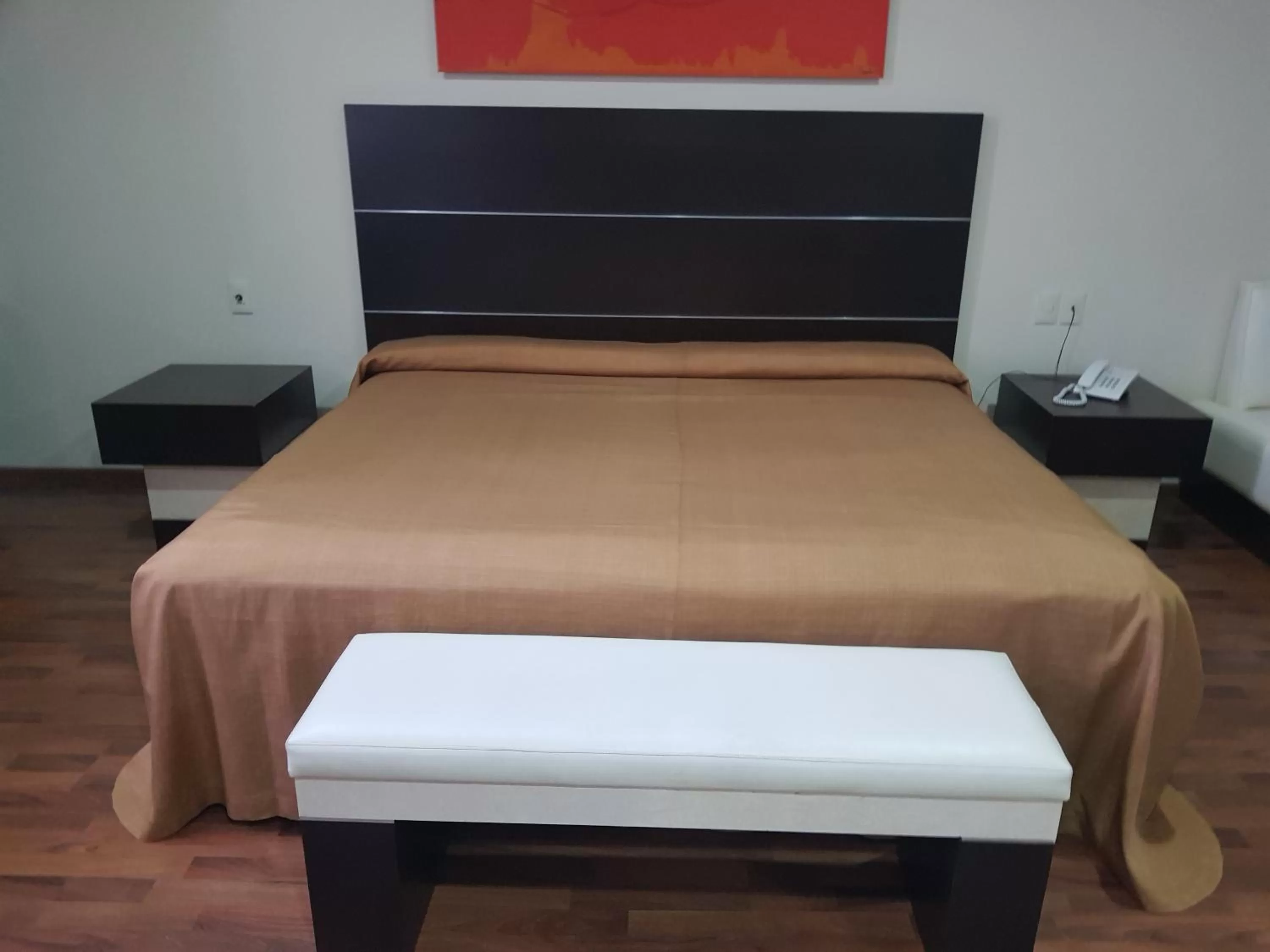 Bed in Hotel Paraiso