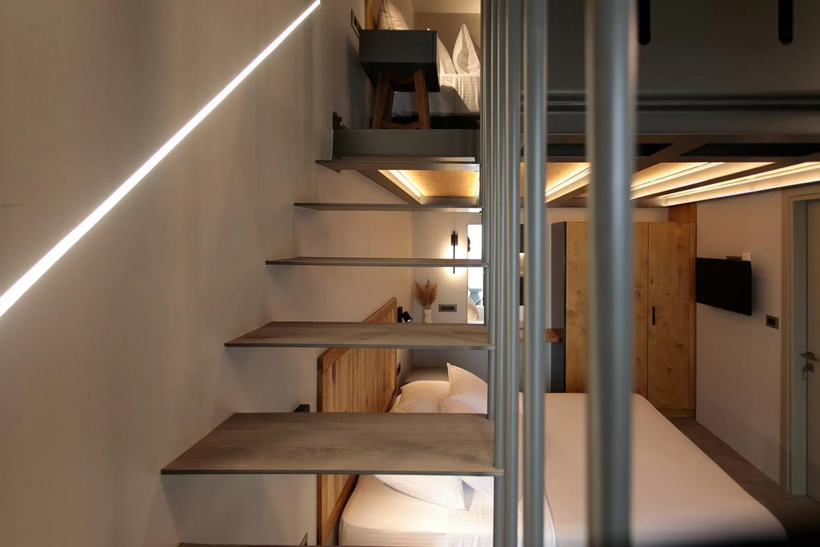 Bed in "Makava Suites" Your Luxe Urban Sanctuary