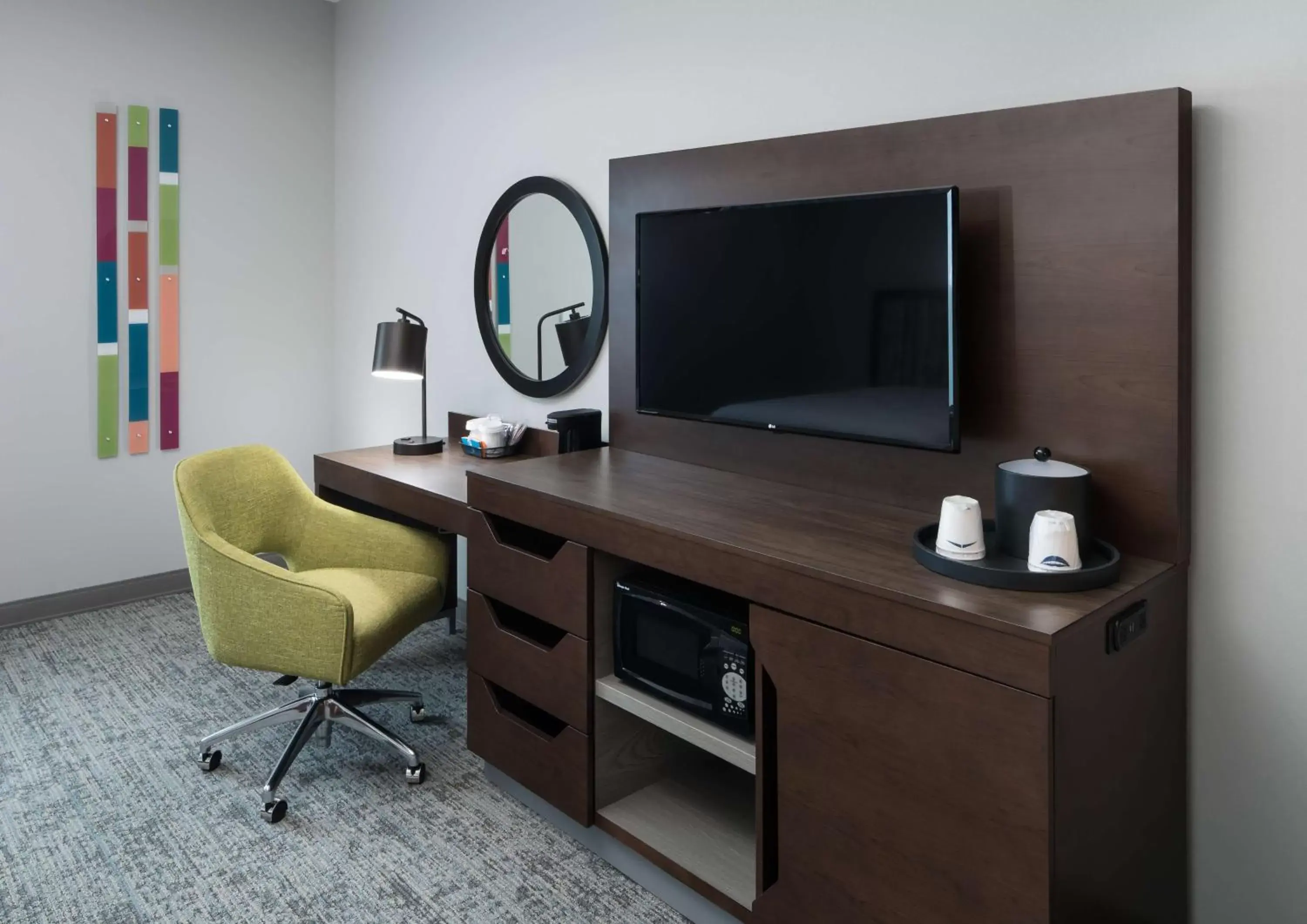 Queen Room with Two Queen Beds - Non-Smoking in Hampton Inn & Suites Cape Canaveral Cruise Port, Fl Queen Room with Two Queen Beds - Non-Smoking in Hampton Inn & Suites Cape Canaveral Cruise Port, Fl