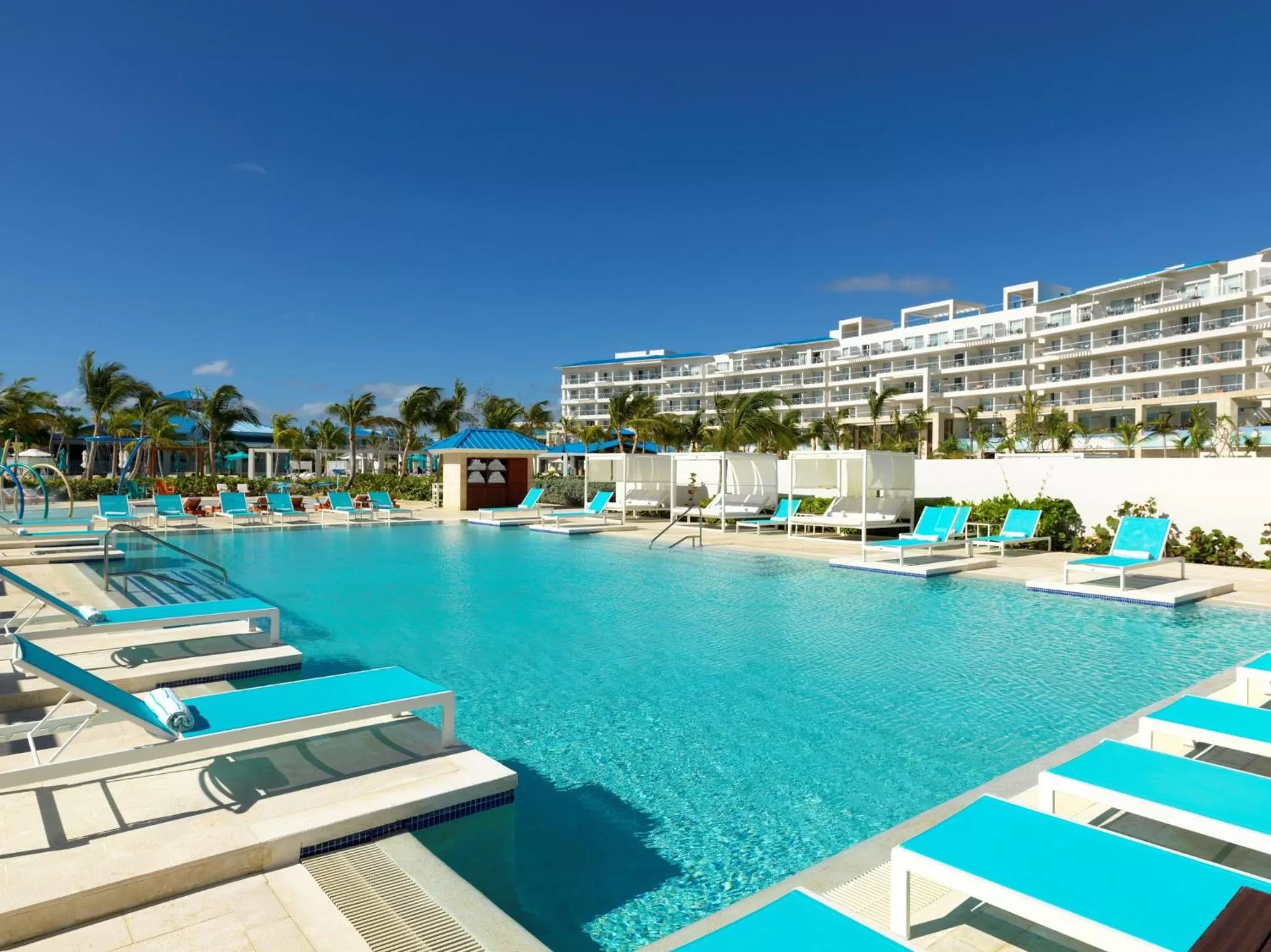 Swimming pool in Margaritaville Beach Resort Cap Cana Wave - An All-Inclusive Experience for All