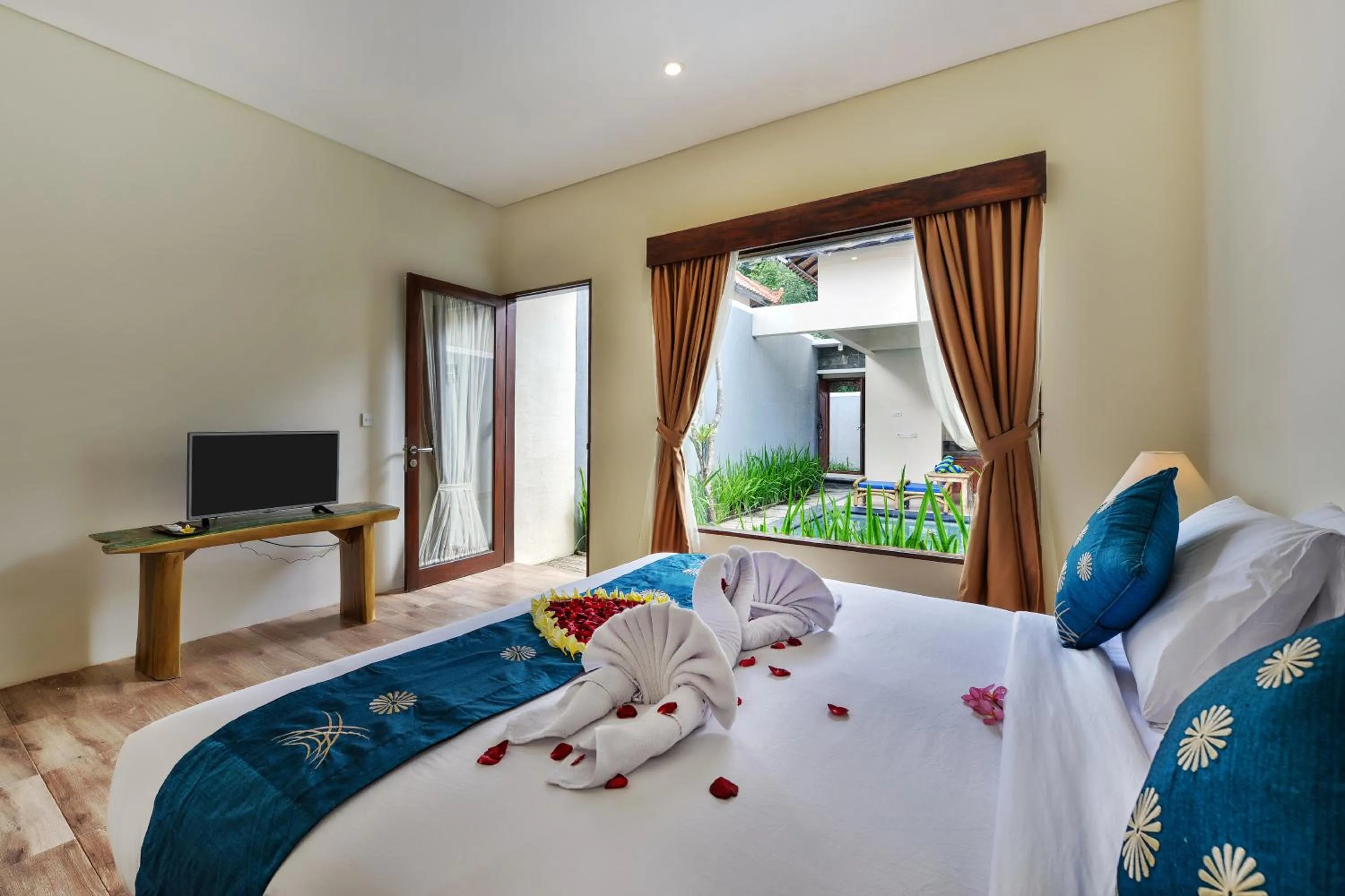 Bedroom, Bed in Yoga Ubud Private Pool Villa